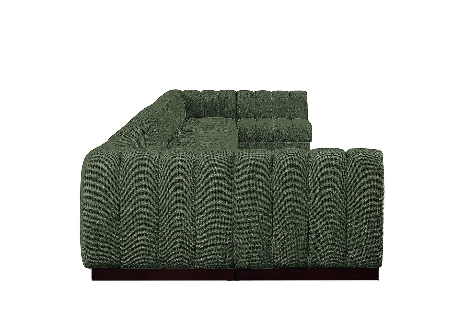 

        
Meridian Furniture QUINN 124Green-Sec9A Modular Sectional Green Chenille 094308312736
