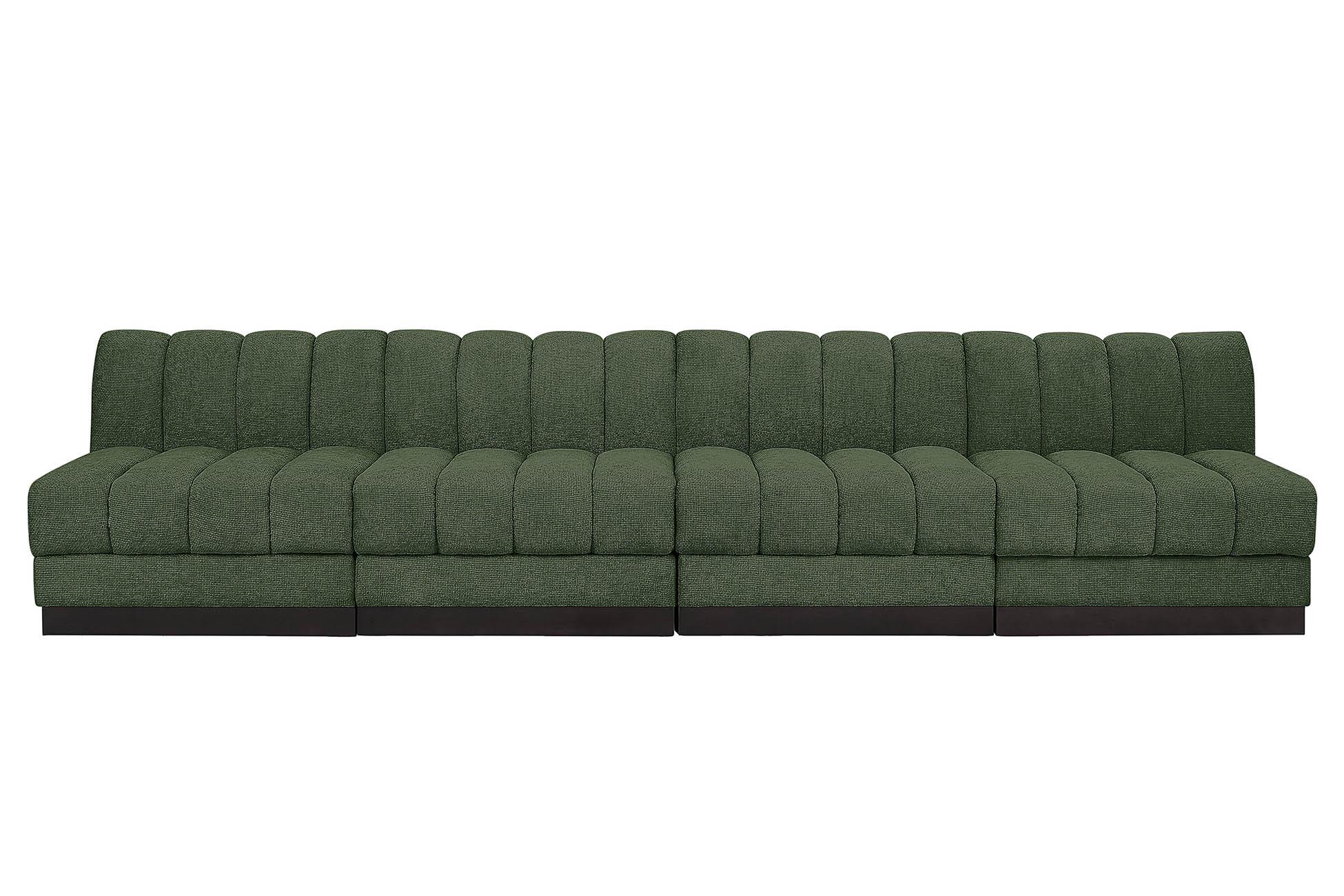

        
Meridian Furniture QUINN 124Green-S128 Modular Sofa Green Chenille 094308312590
