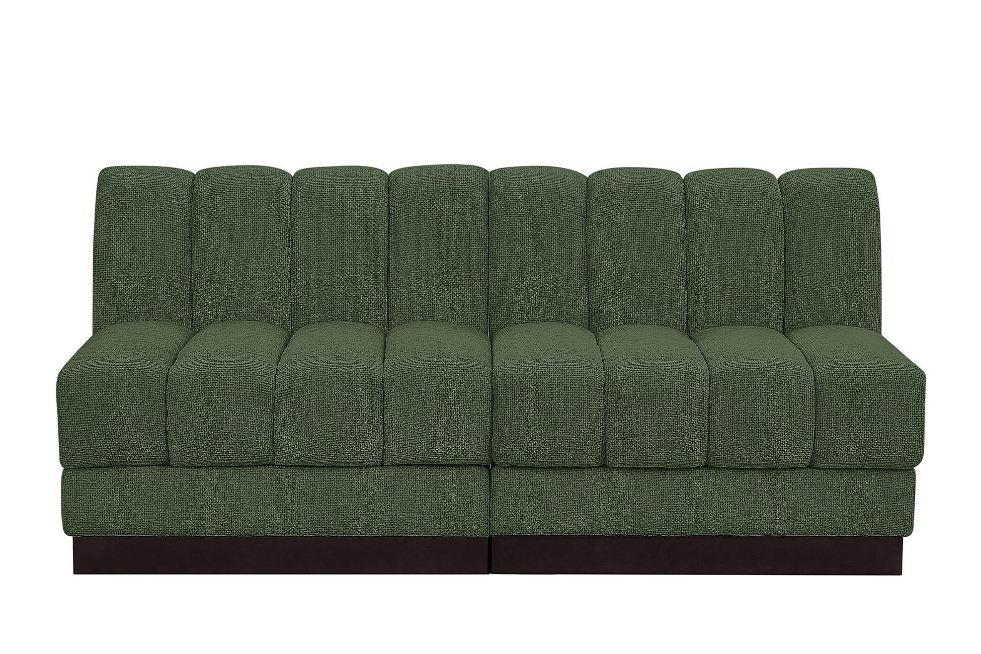 

        
Meridian Furniture QUINN 124Green-S64 Modular Sofa Green Chenille 094308312552
