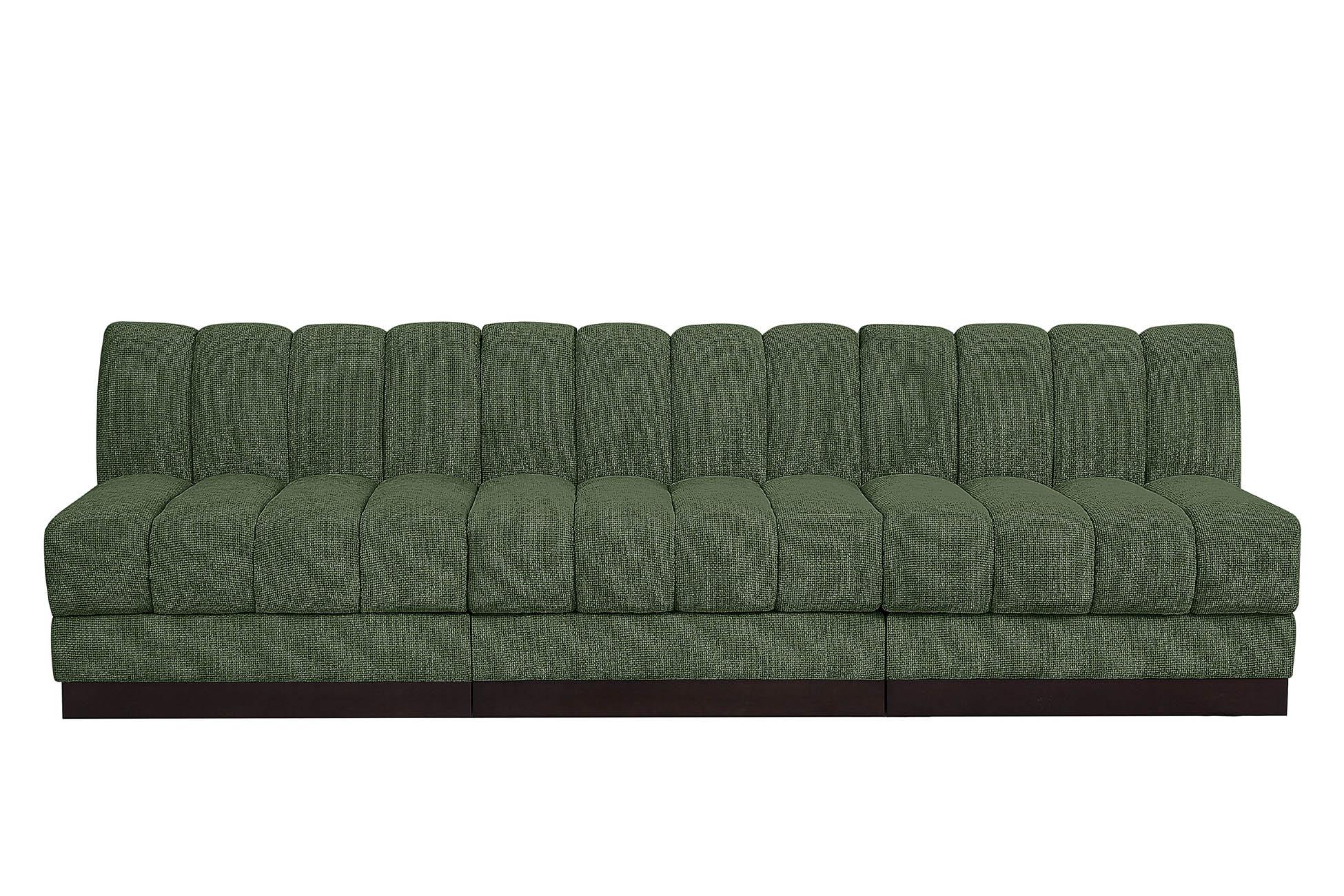 

        
Meridian Furniture QUINN 124Green-S96 Modular Sofa Green Chenille 094308312576
