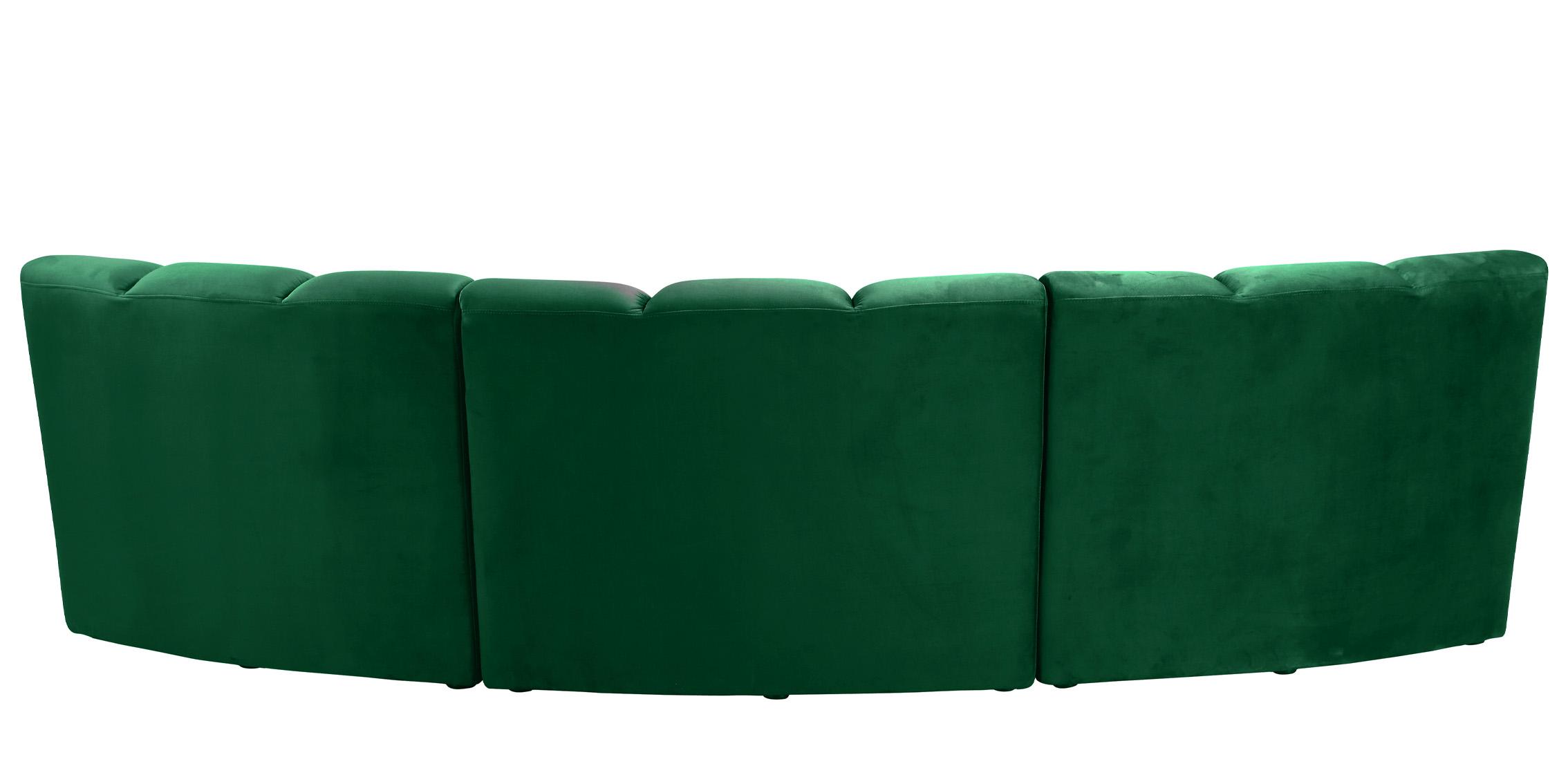 

    
638Green-3PC Green Velvet Modular Sectional Sofa INFINITY 638Green-3PC Meridian Modern
