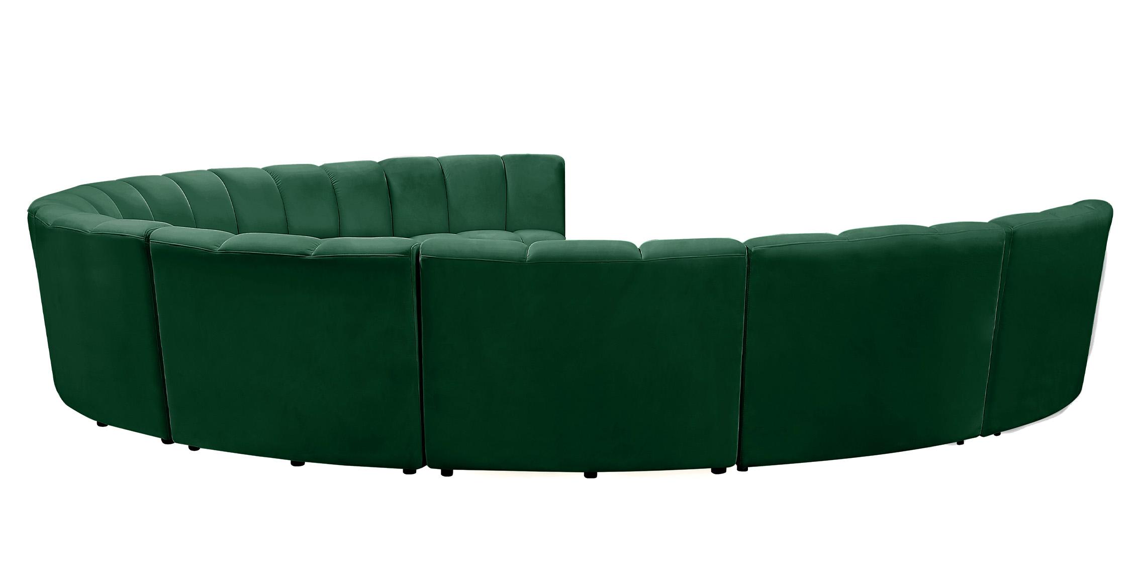 

    
638Green-9PC Green Velvet Modular Sectional Sofa INFINITY 638Green-9PC Meridian Modern
