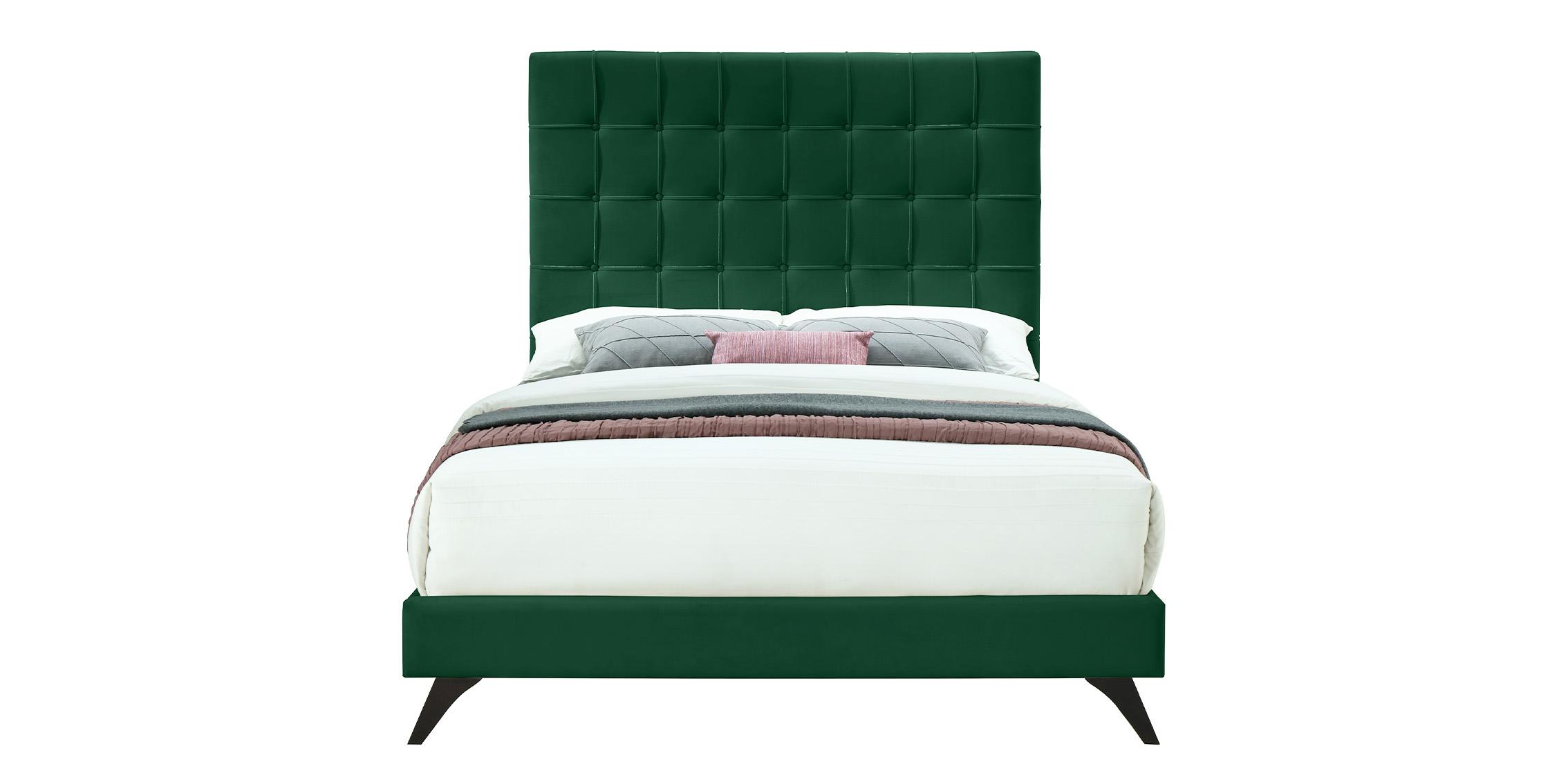 

    
Meridian Furniture ELLY EllyGreen-F Platform Bed Espresso/Green EllyGreen-F
