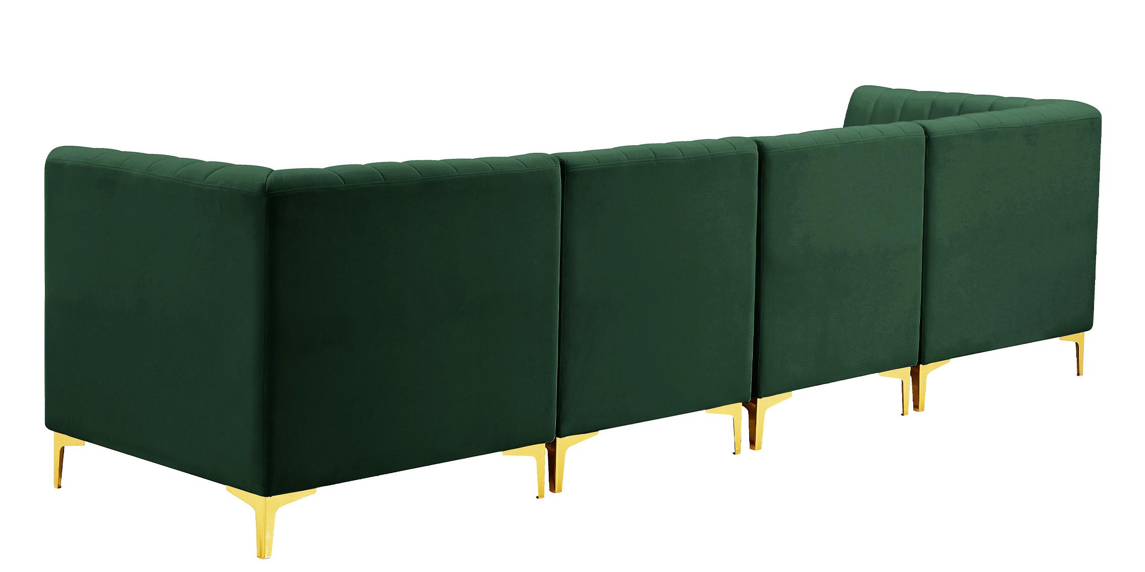 

    
604Green-S119 Meridian Furniture Modular Sectional Sofa
