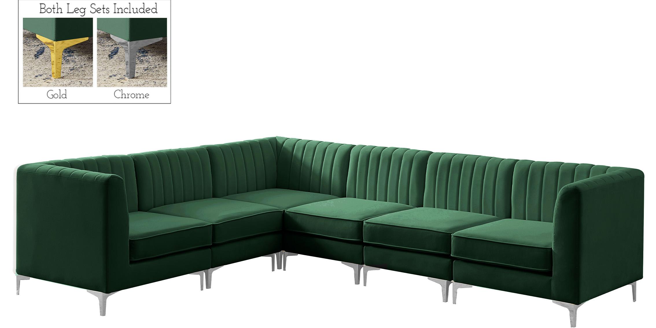 

    
Meridian Furniture ALINA 604Green-Sec6A Modular Sectional Sofa Green 604Green-Sec6A

