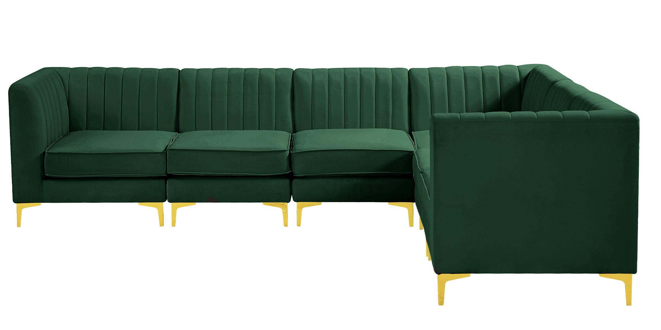 

    
604Green-Sec6A Meridian Furniture Modular Sectional Sofa
