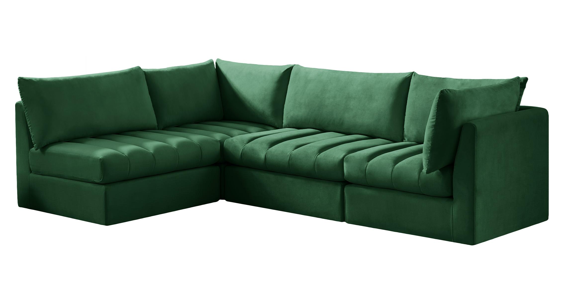 

        
Meridian Furniture JACOB 649Green-Sec4A Modular Sectional Sofa Green Velvet 94308259826
