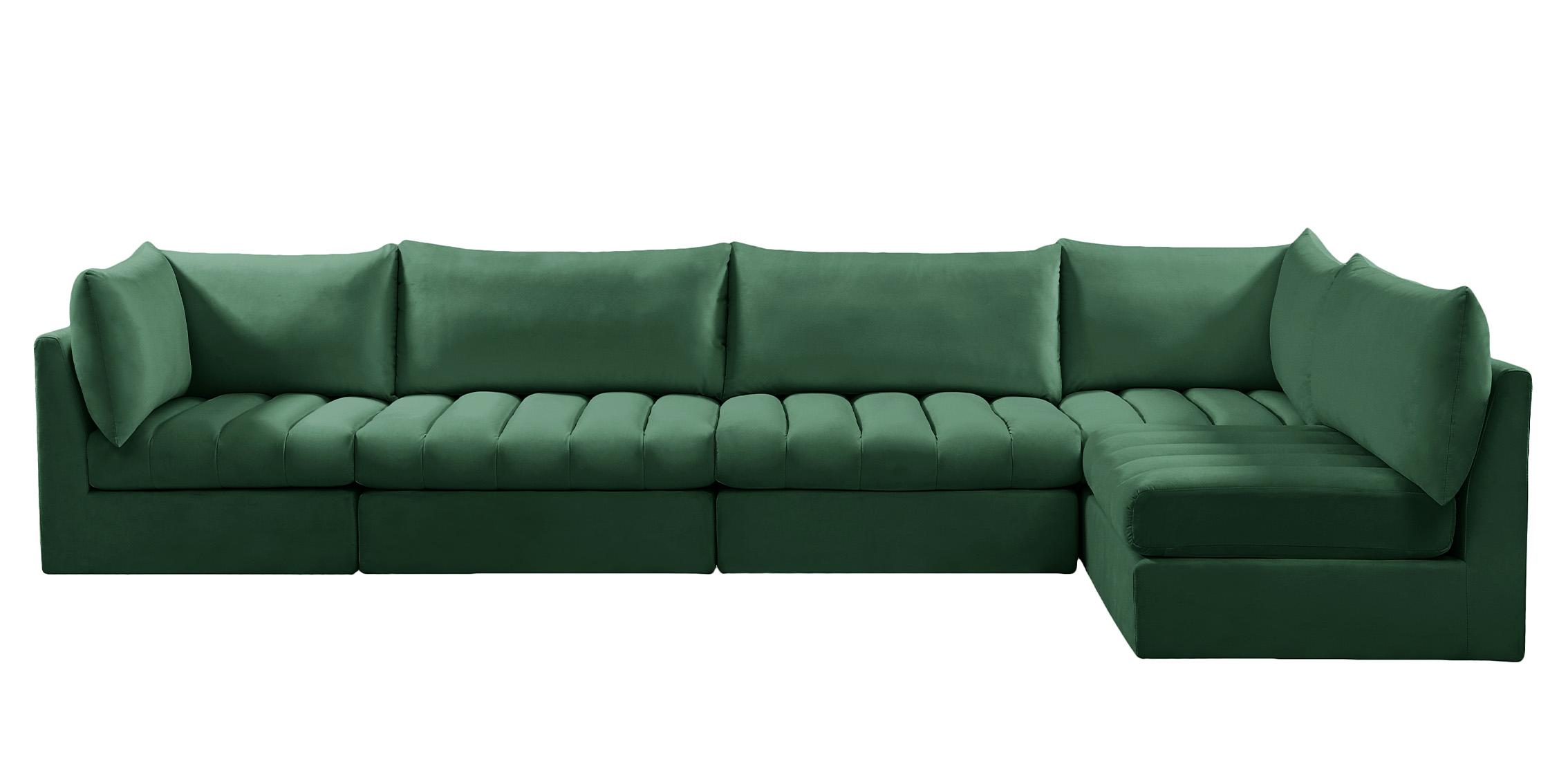 

        
Meridian Furniture JACOB 649Green-Sec5A Modular Sectional Sofa Green Velvet 94308259833
