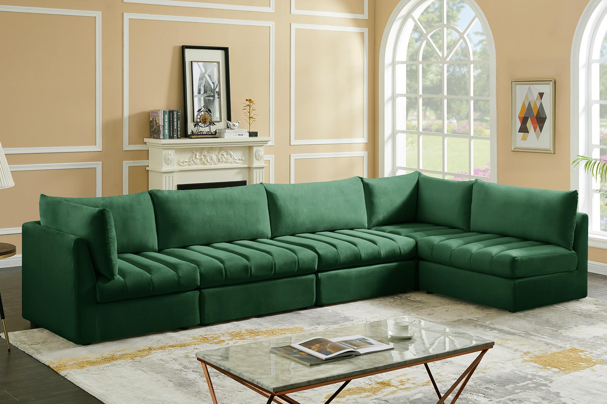 

    
Meridian Furniture JACOB 649Green-Sec5A Modular Sectional Sofa Green 649Green-Sec5A
