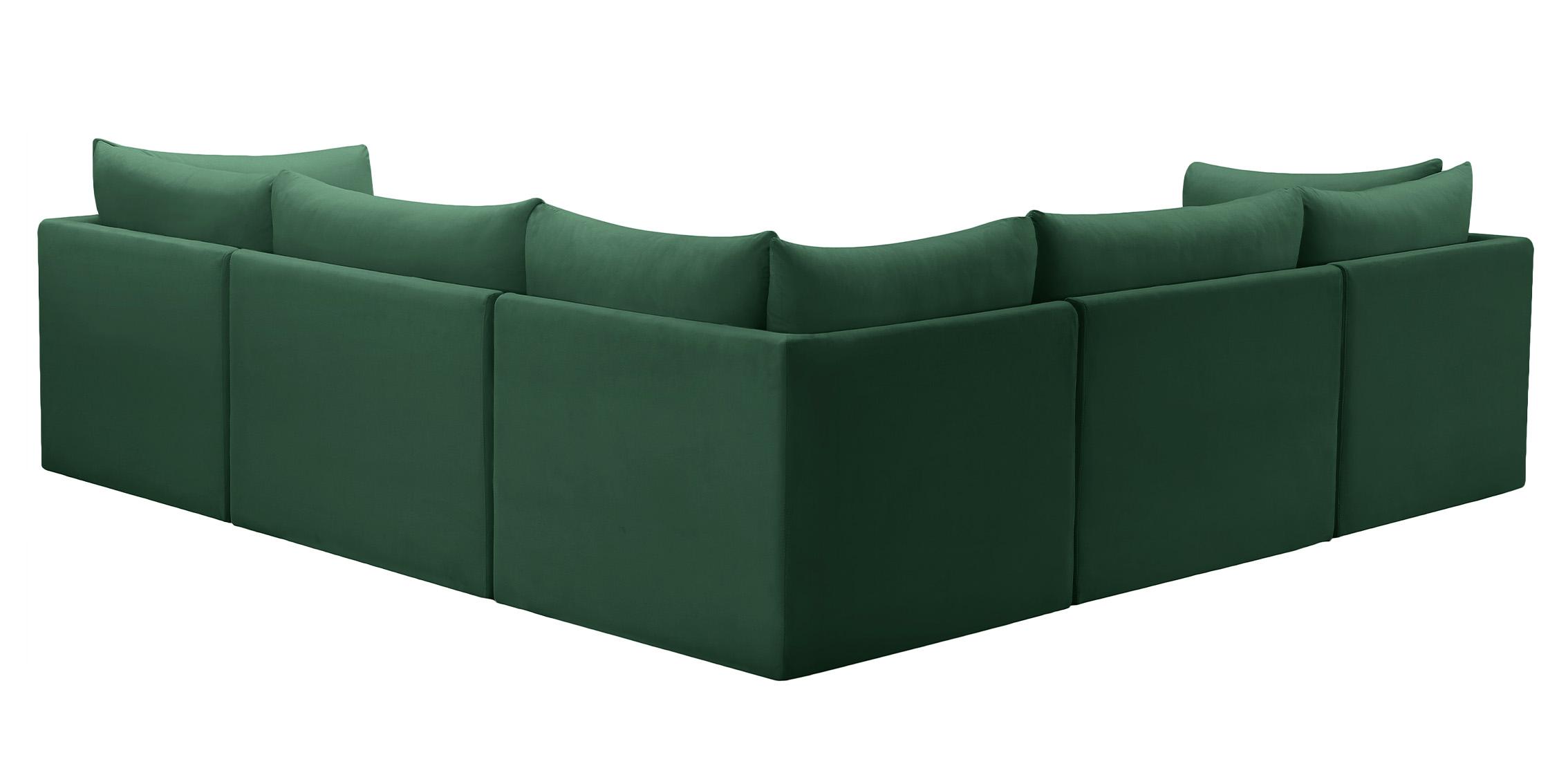 

        
Meridian Furniture JACOB 649Green-Sec5C Modular Sectional Sofa Green Velvet 94308259857
