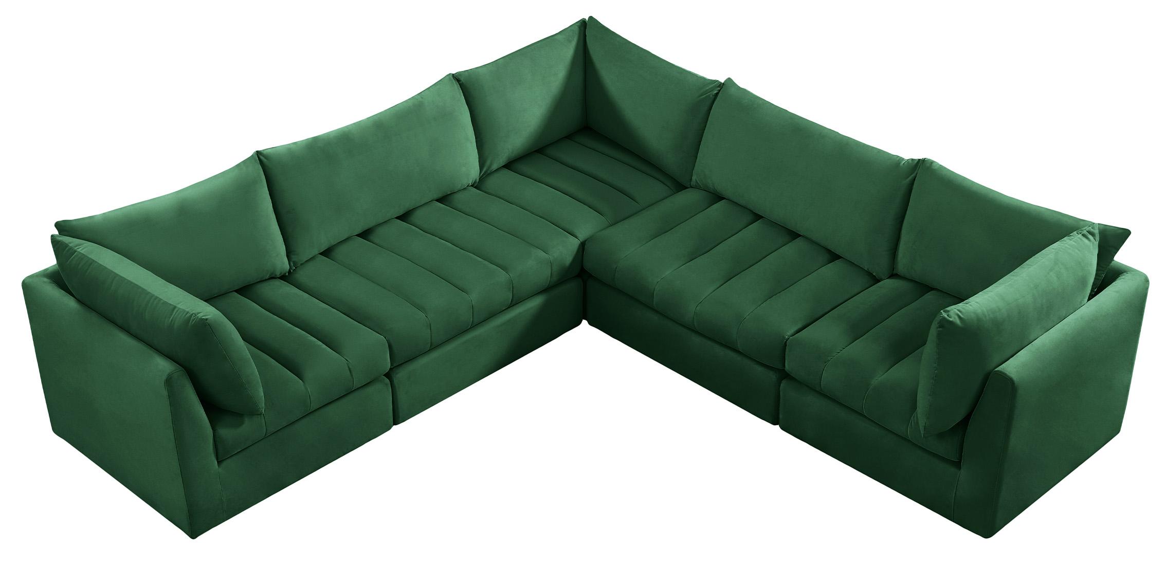 

    
Meridian Furniture JACOB 649Green-Sec5C Modular Sectional Sofa Green 649Green-Sec5C
