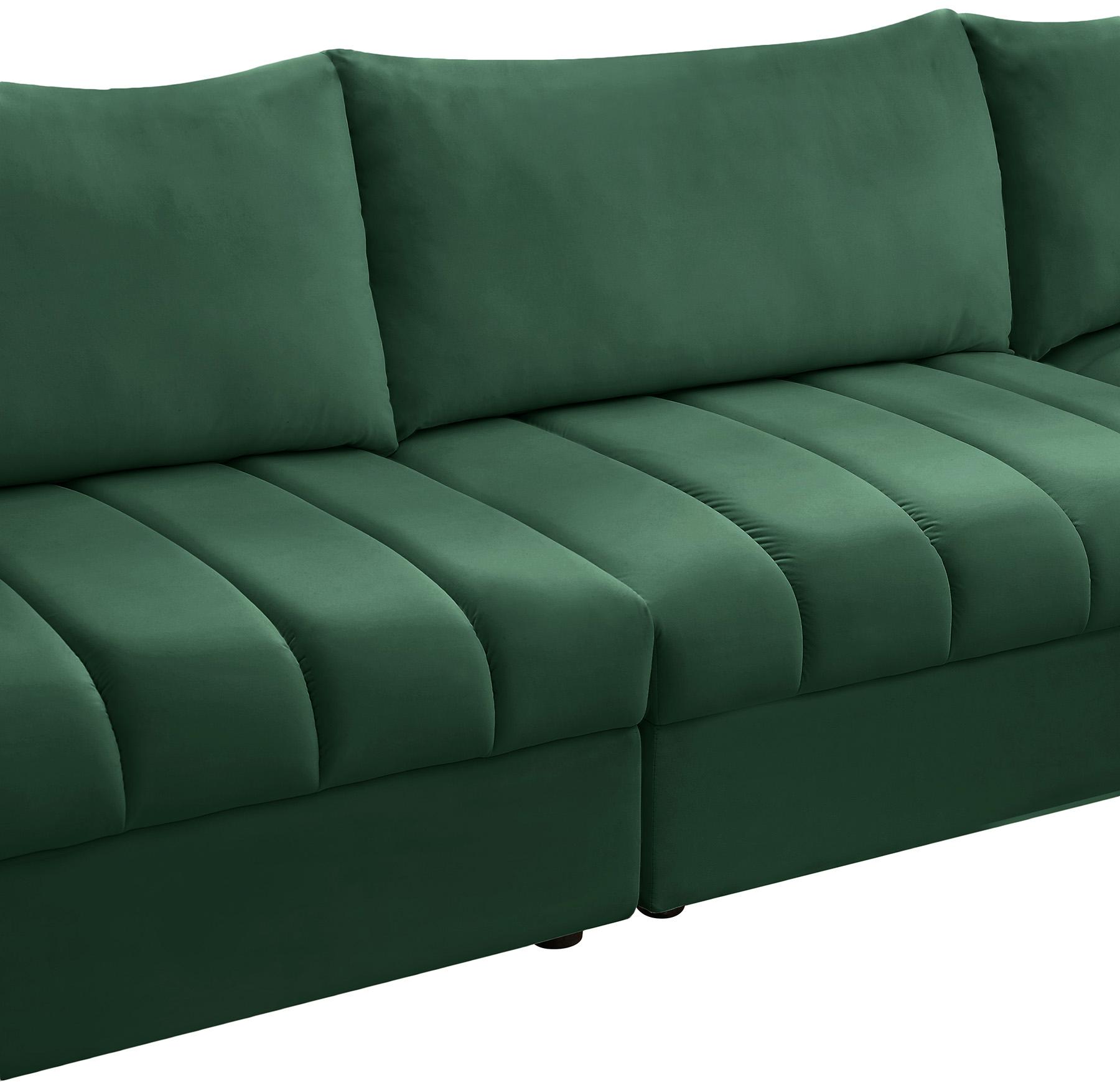 

    
649Green-Sec6B Meridian Furniture Modular Sectional Sofa
