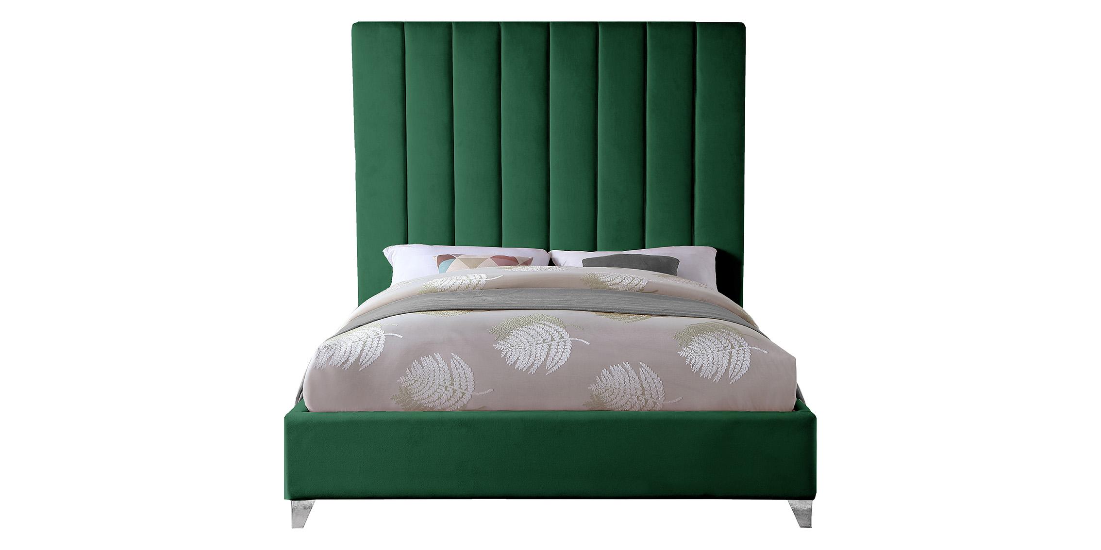 

        
Meridian Furniture VIA ViaGreen-K Platform Bed Green Velvet 704831403473
