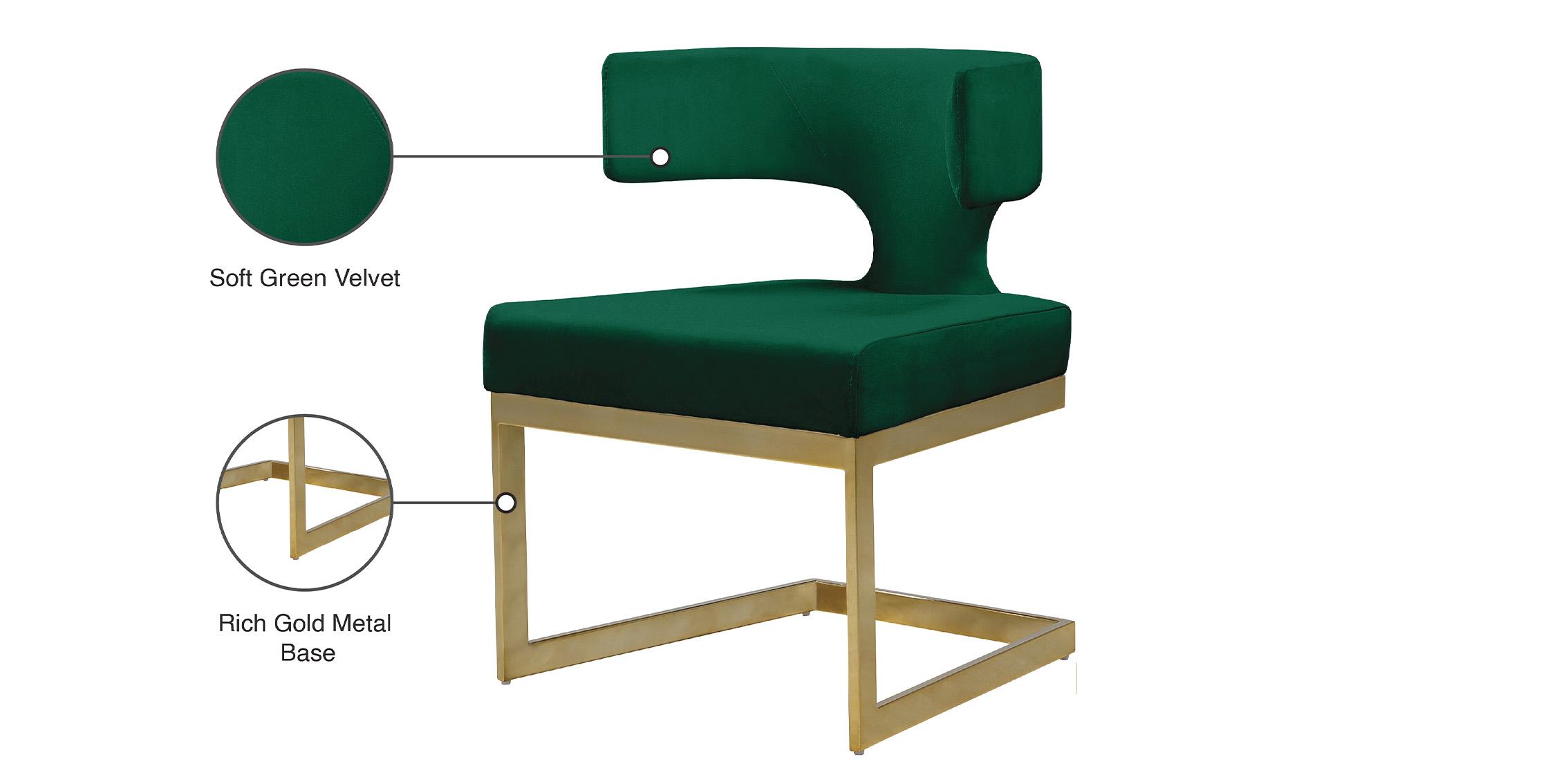 

    
953Green-C-Set-2 Meridian Furniture Dining Chair Set
