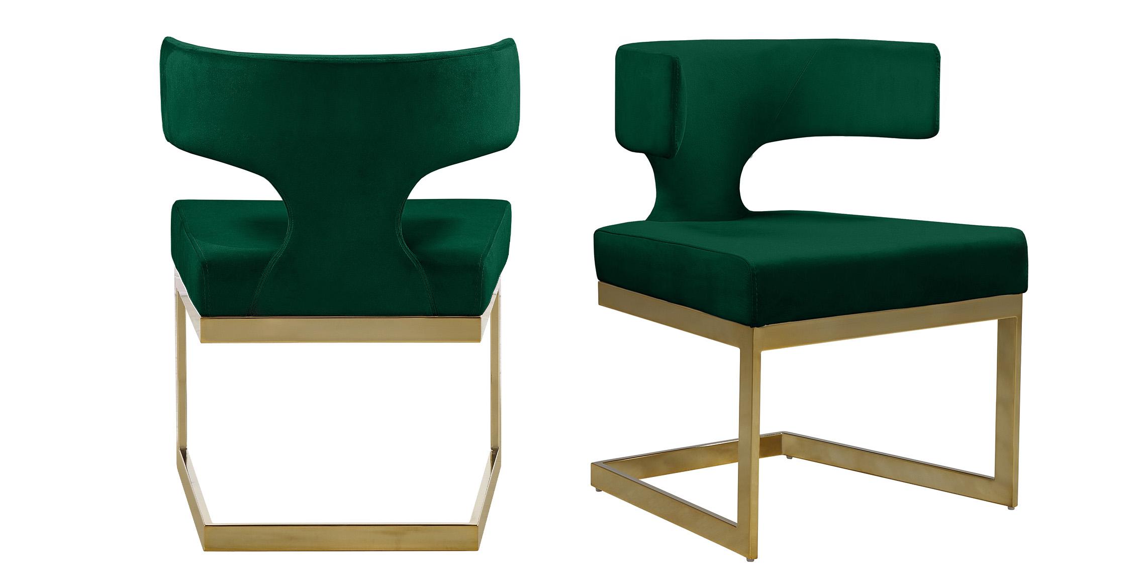 

    
Meridian Furniture ALEXANDRA 953Green-C Dining Chair Set Green/Gold 953Green-C-Set-2
