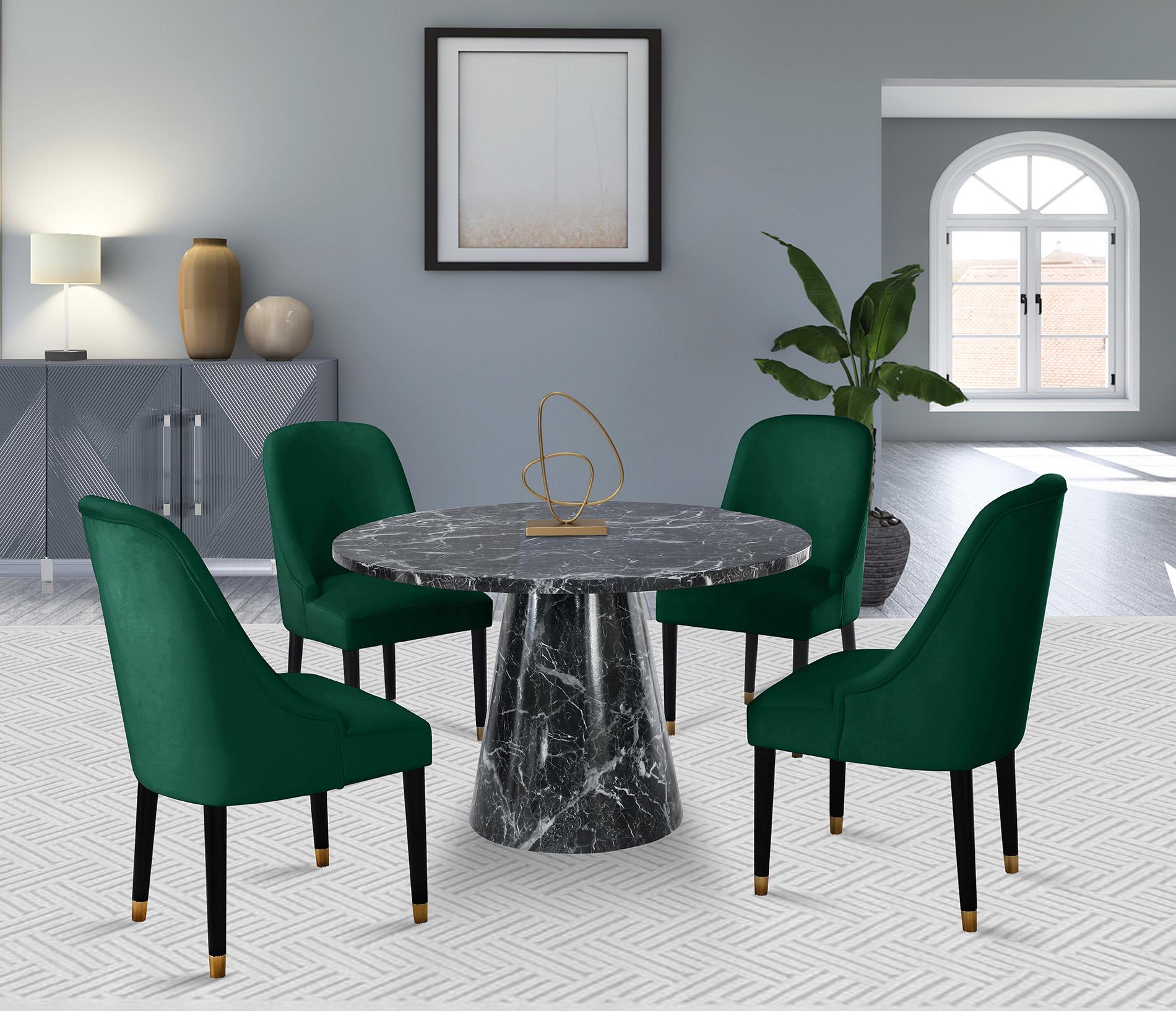 

    
923Green-C Meridian Furniture Dining Chair Set
