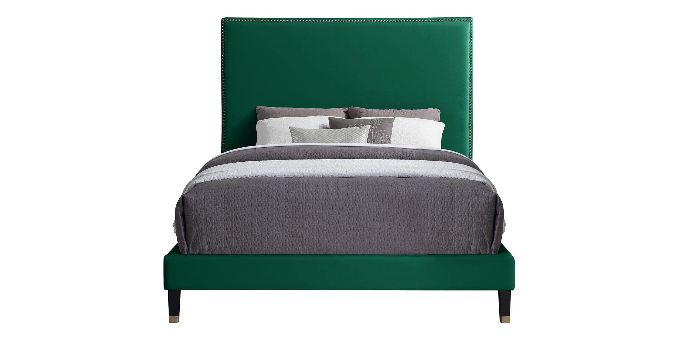 

    
Meridian Furniture HARLIE HarlieGreen-F Platform Bed Green HarlieGreen-F
