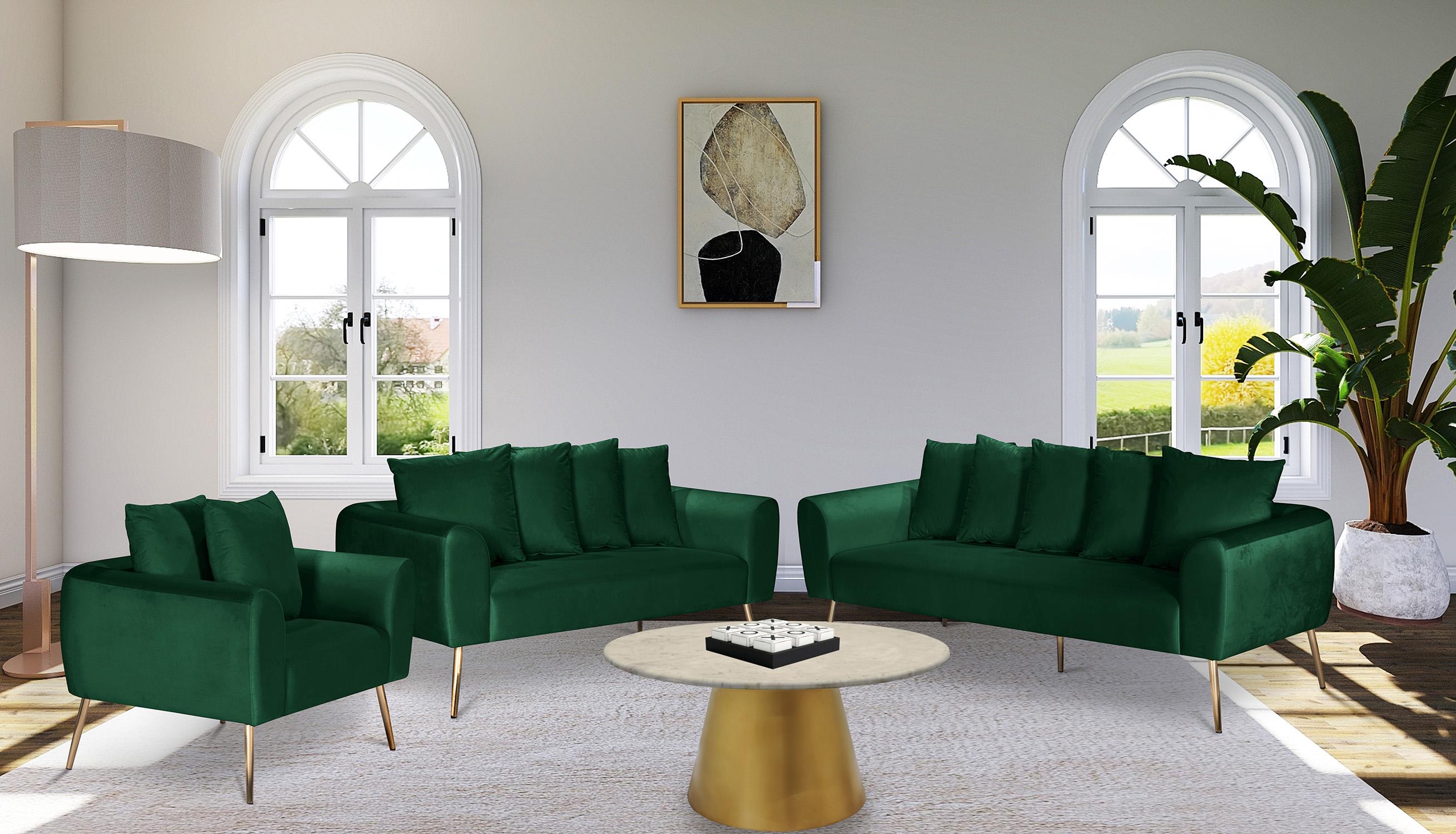 

    
639Green-S Meridian Furniture Sofa
