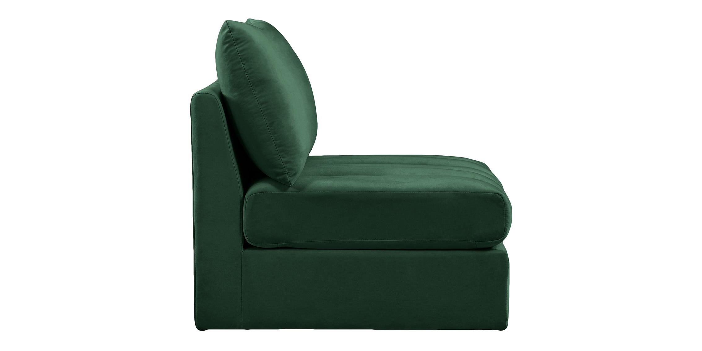 

        
Meridian Furniture JACOB 649Green-Armless Modular Armless Chair Green Velvet 94308256498

