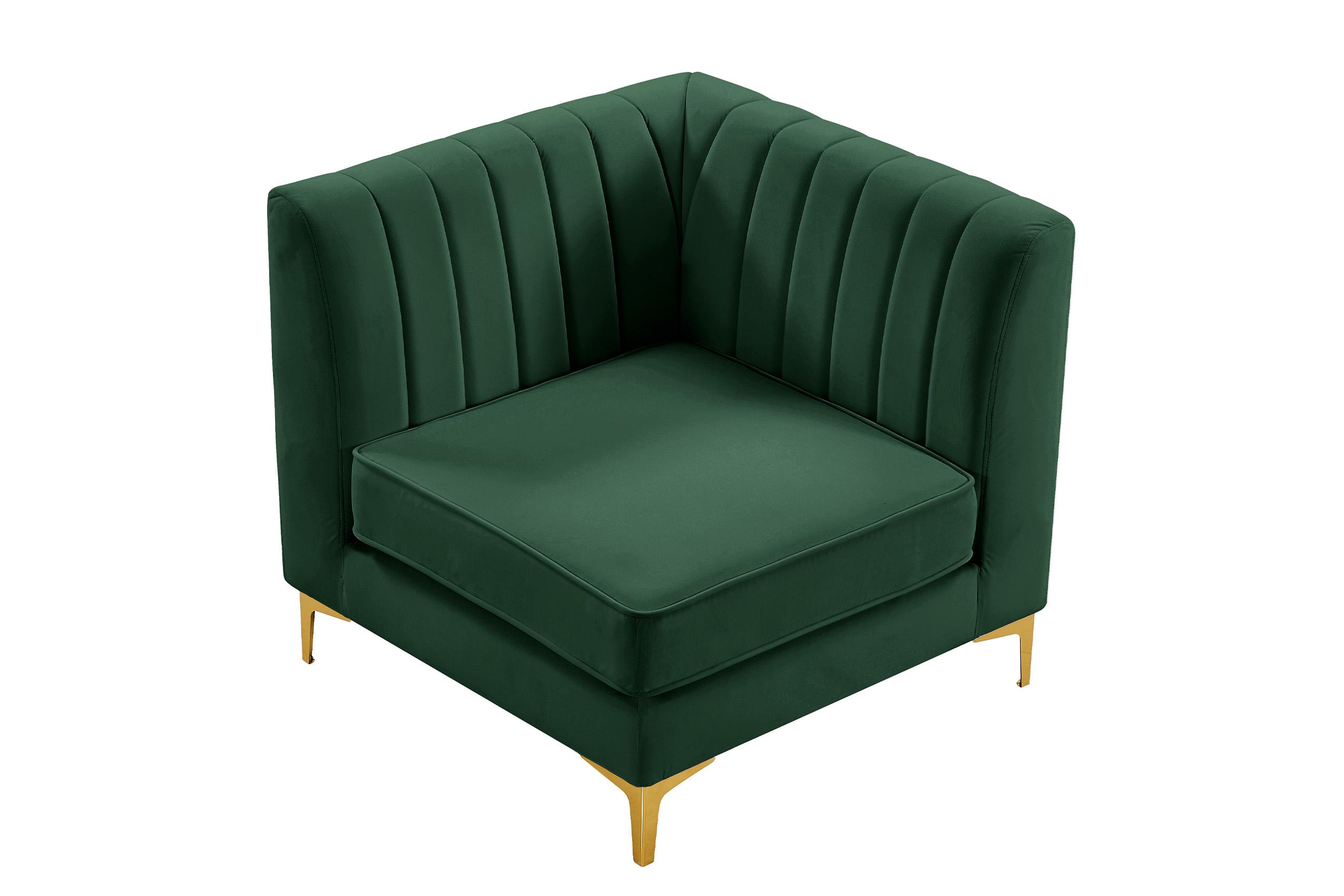 

    
Meridian Furniture ALINA 604Green-Corner Corner chair Green 604Green-Corner
