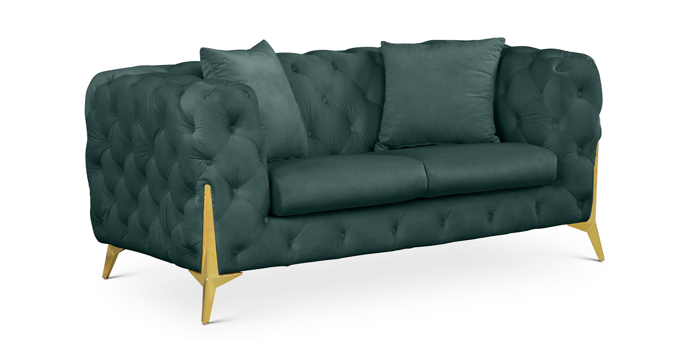 

        
Meridian Furniture KINGDOM 695Green Sofa Set Green Velvet 094308262949
