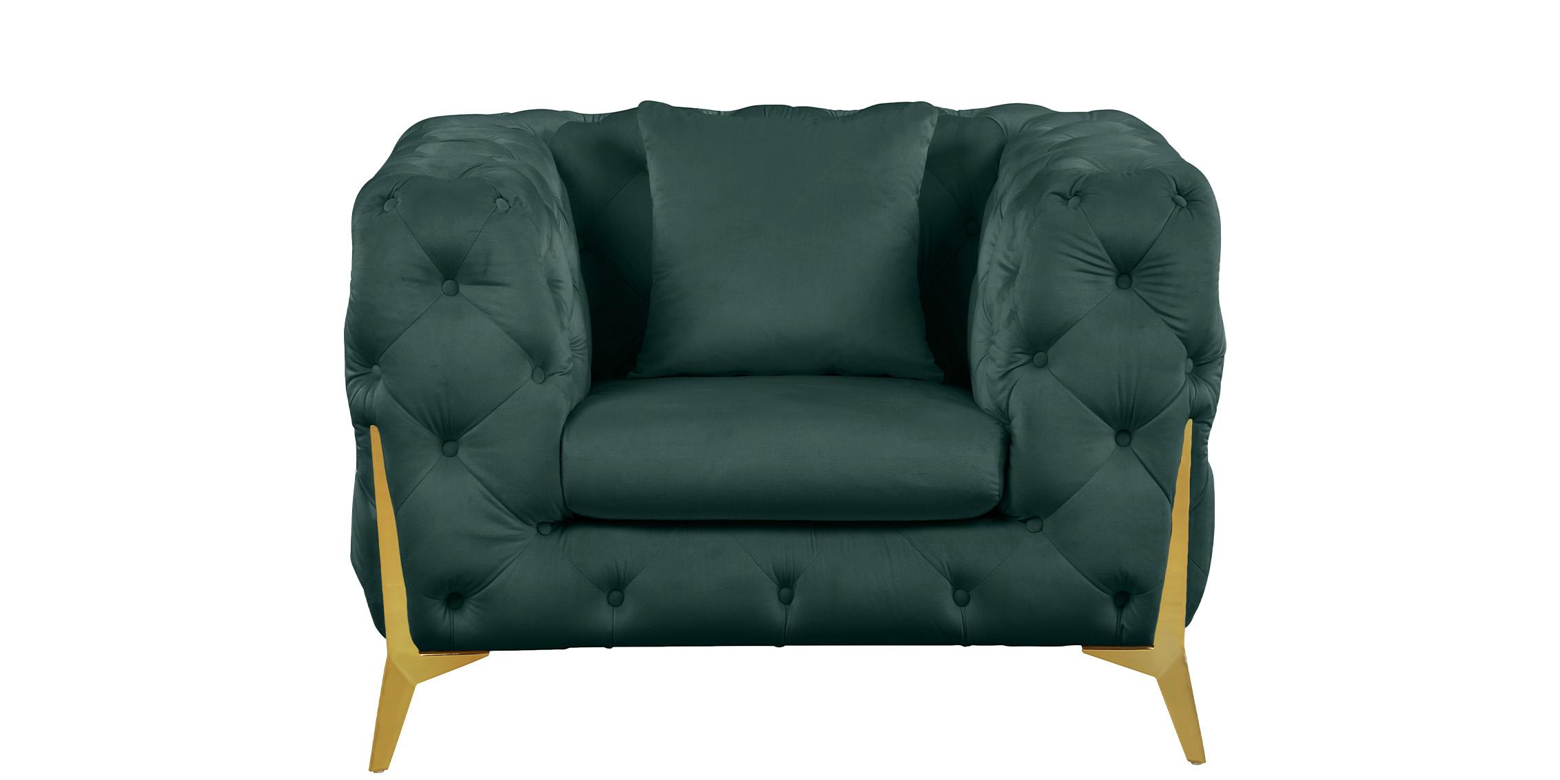 

        
Meridian Furniture KINGDOM 695Green Sofa Set Green Velvet 094308262949
