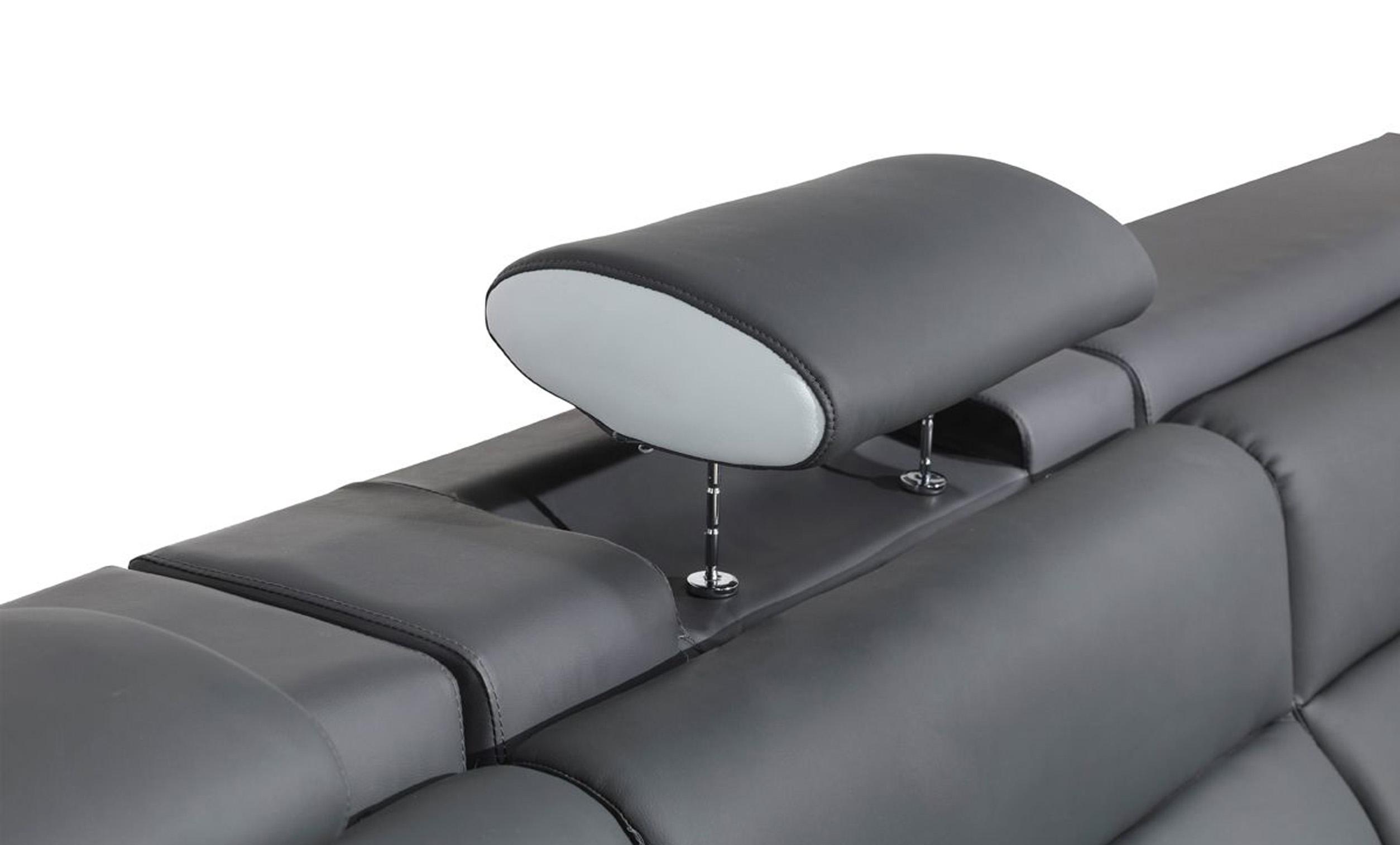 

    
VGEV5022B-GRY VIG Furniture Sectional Sofa
