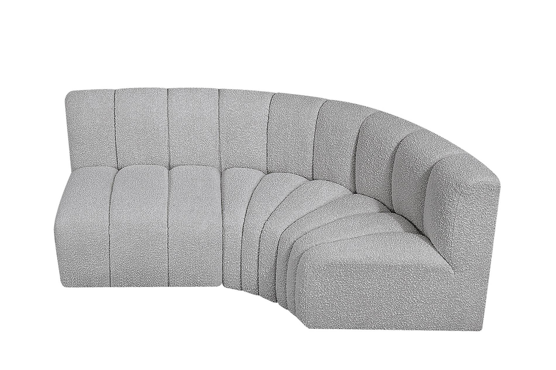 

    
Meridian Furniture ARC 102Grey-S3A Modular Sectional Sofa Gray 102Grey-S3A
