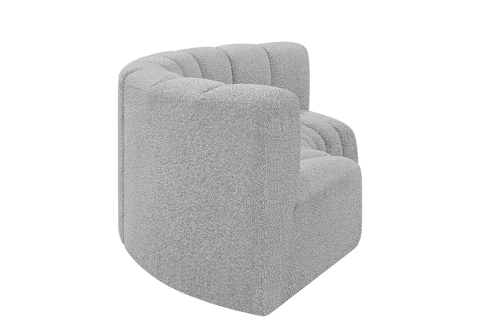 

    
102Grey-S3C Meridian Furniture Modular Sectional Sofa
