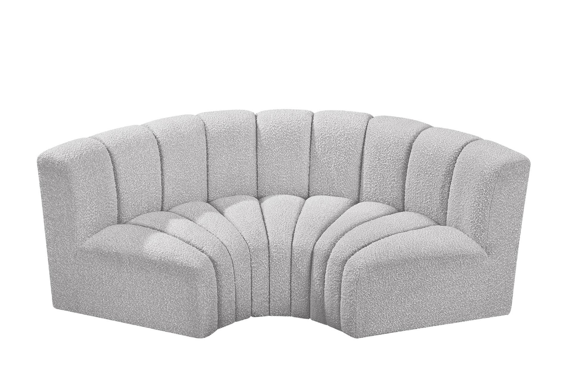 

    
Meridian Furniture ARC 102Grey-S3C Modular Sectional Sofa Gray 102Grey-S3C
