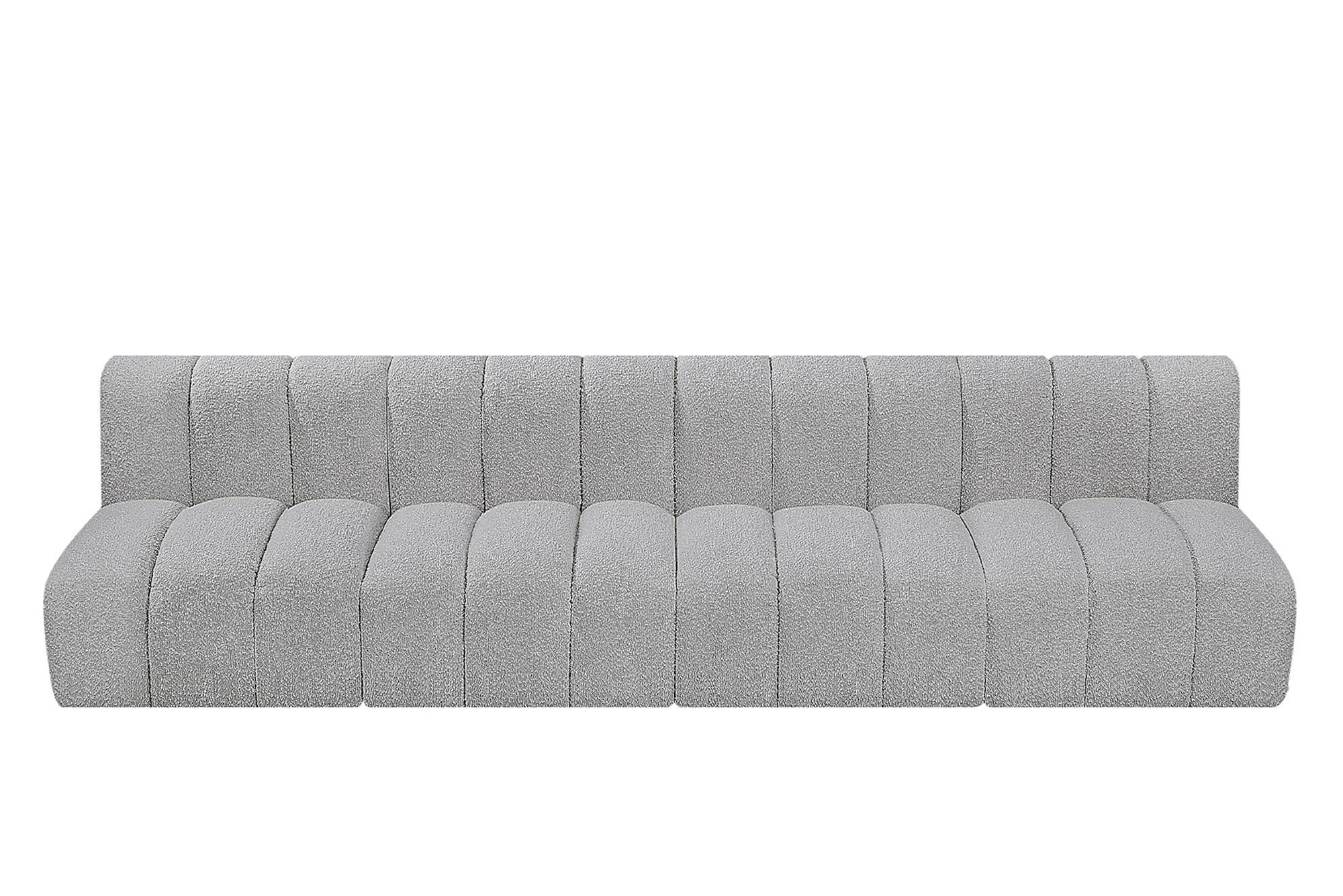 

    
Meridian Furniture ARC 102Grey-S4E Modular Sectional Sofa Gray 102Grey-S4E
