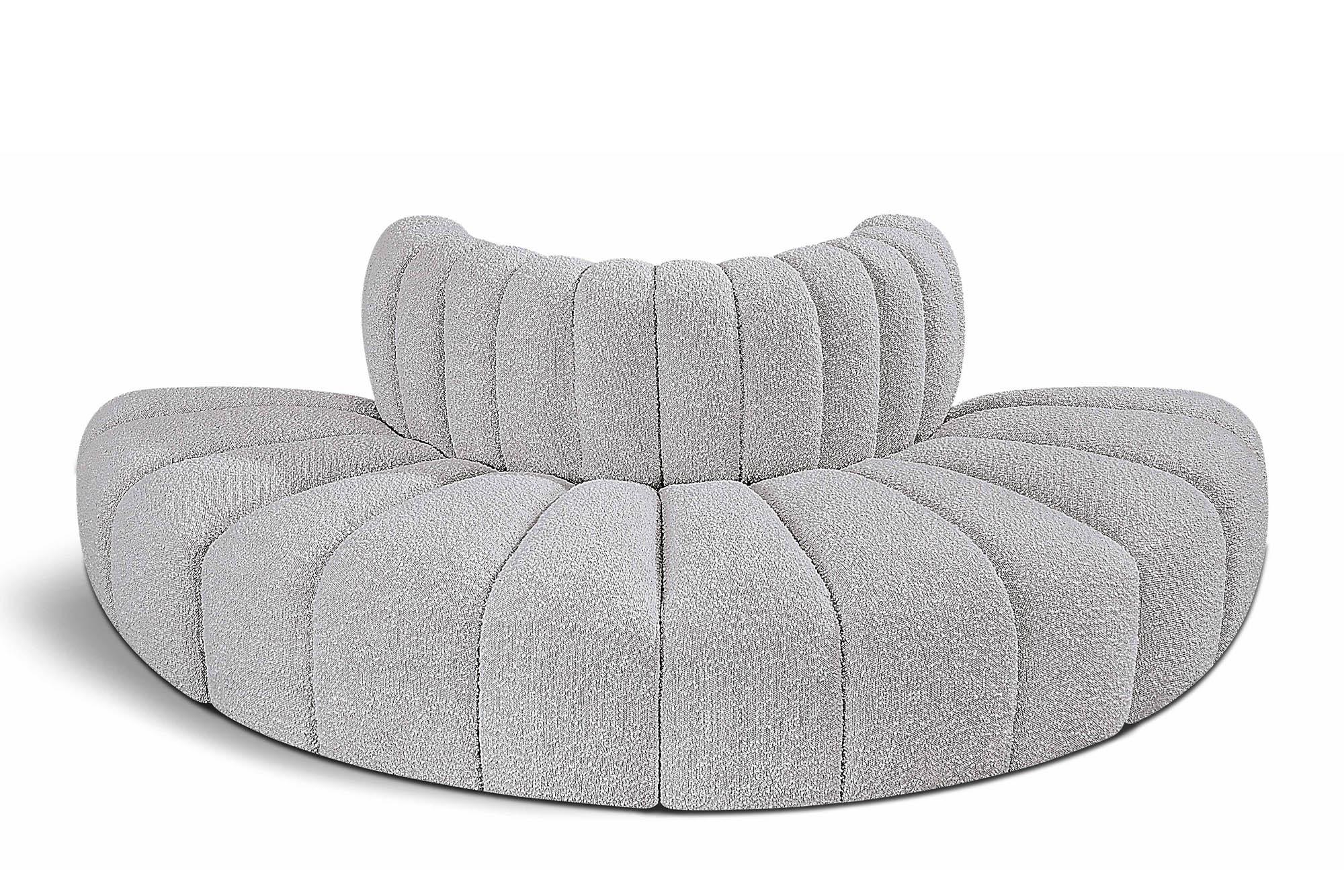 Contemporary, Modern Modular Sectional Sofa ARC 102Grey-S4G 102Grey-S4G in Gray 