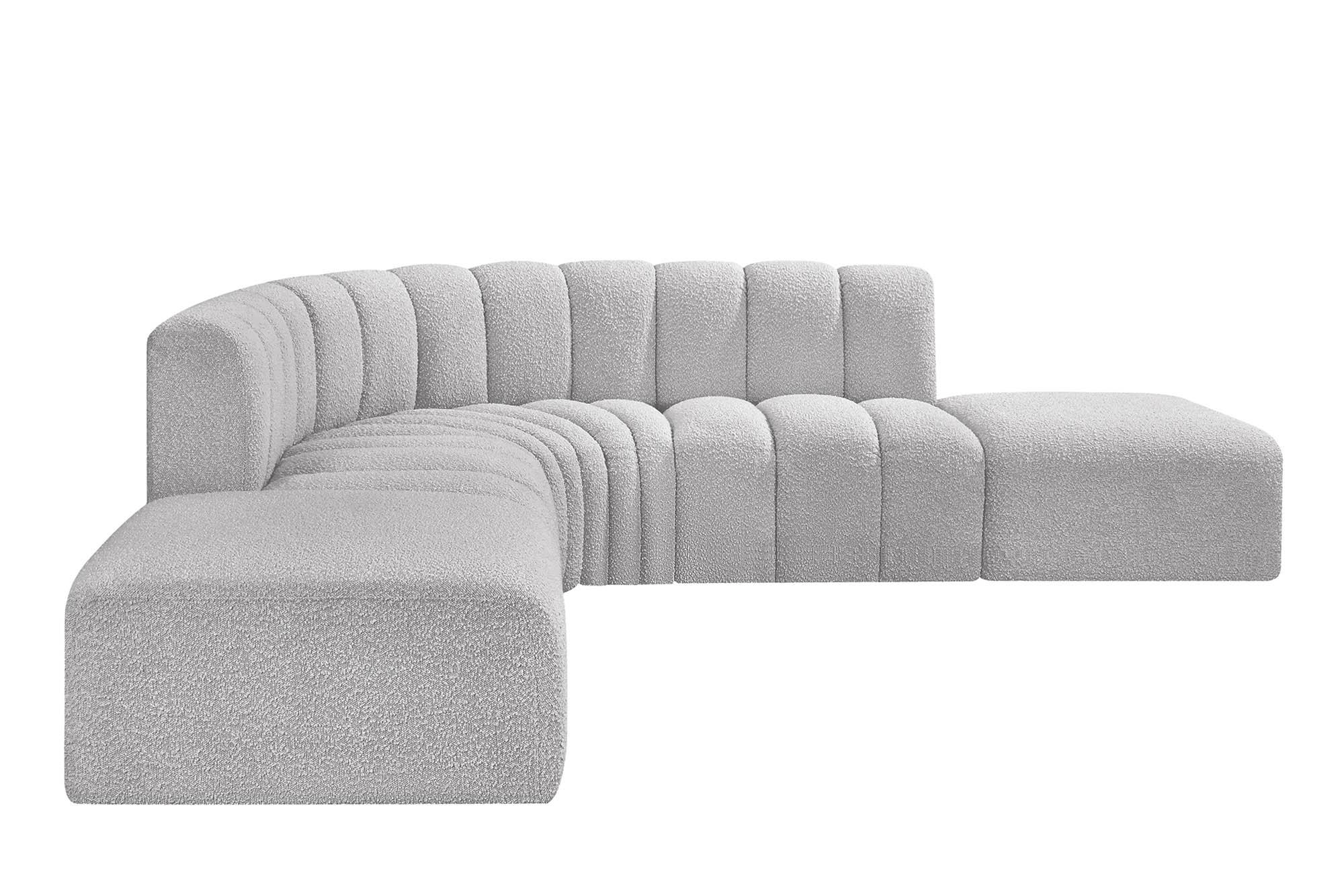

    
Meridian Furniture ARC 102Grey-S6C Modular Sectional Sofa Gray 102Grey-S6C
