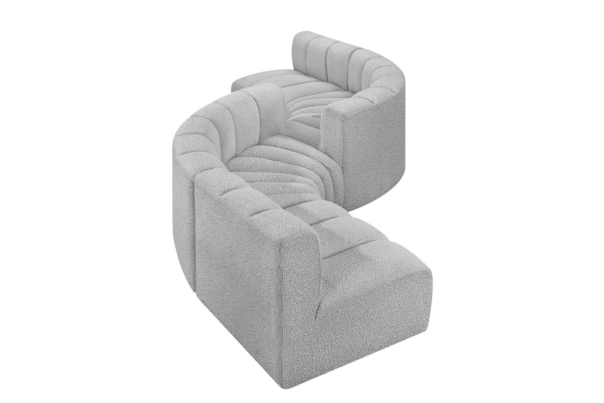 

    
Meridian Furniture ARC 102Grey-S6D Modular Sectional Sofa Gray 102Grey-S6D
