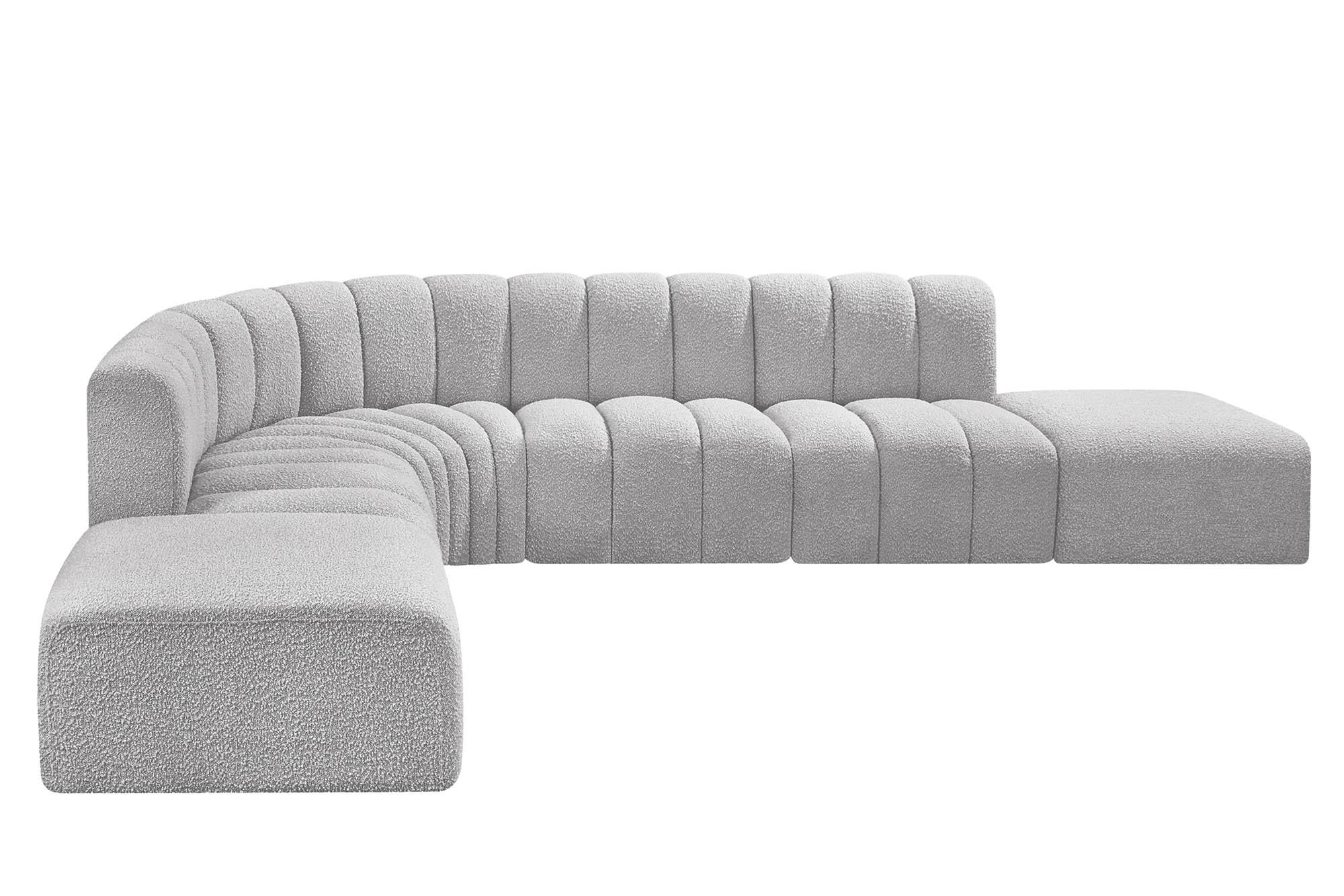 

    
Meridian Furniture ARC 102Grey-S7A Modular Sectional Sofa Gray 102Grey-S7A
