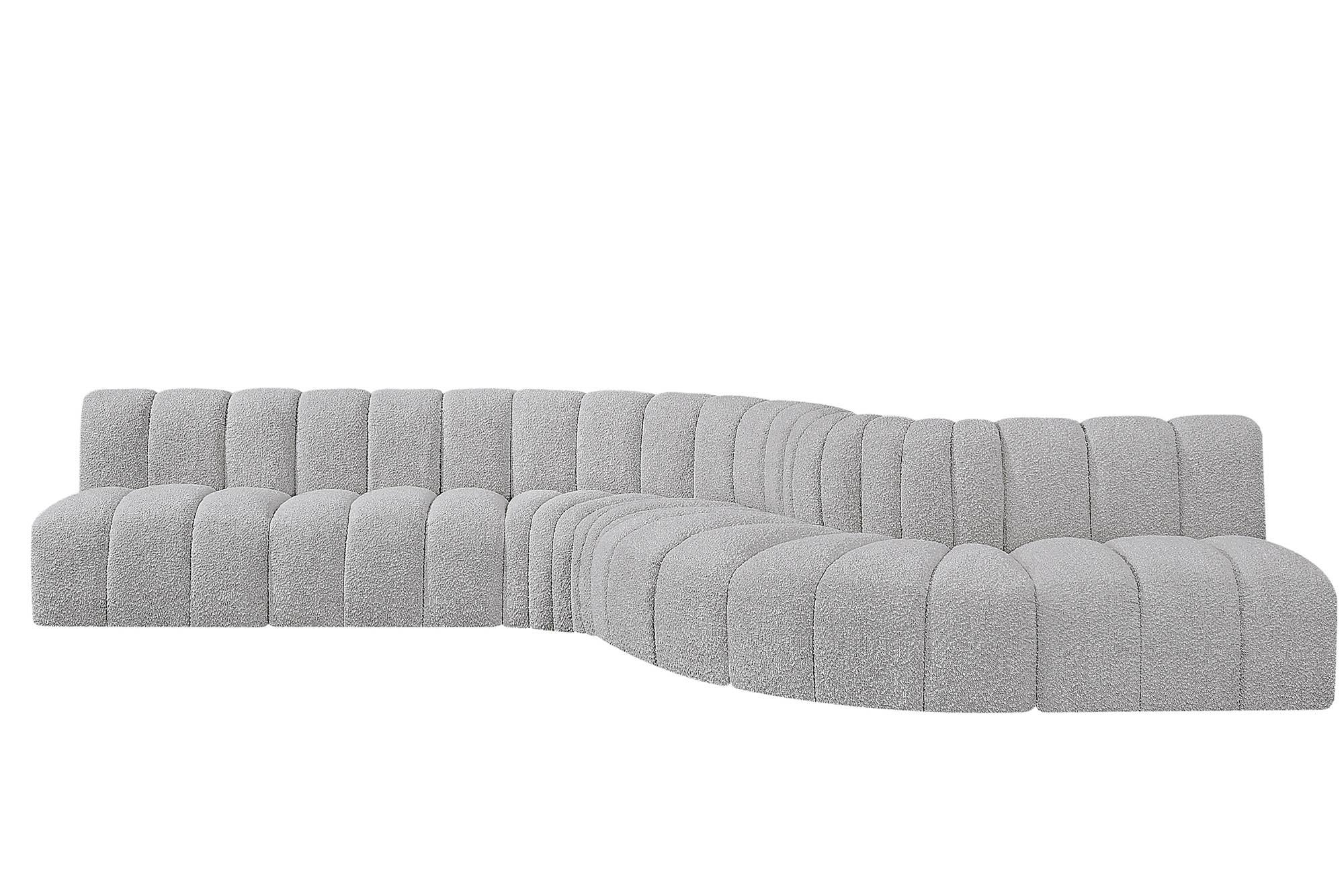 

    
102Grey-S7C Meridian Furniture Modular Sectional Sofa
