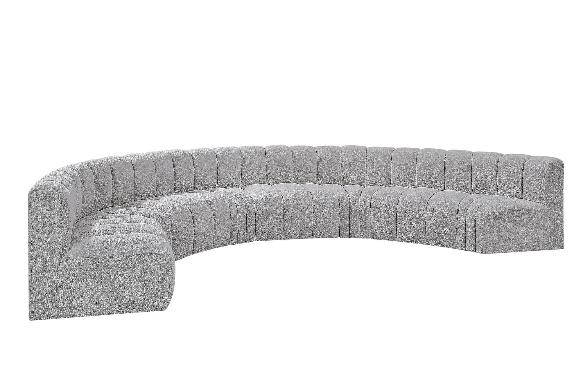 

    
Meridian Furniture ARC 102Grey-S8B Modular Sectional Sofa Gray 102Grey-S8B
