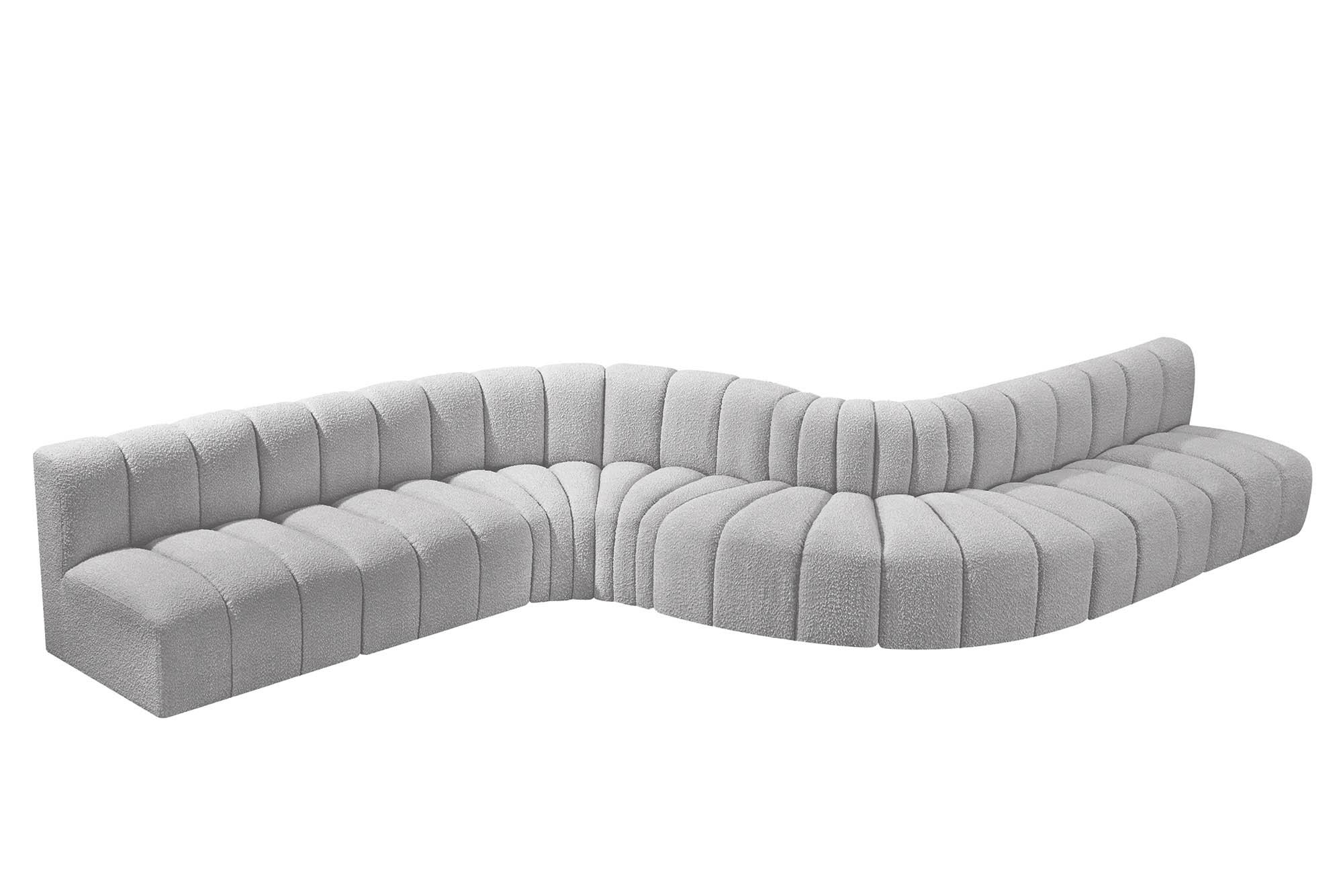 

    
Meridian Furniture ARC 102Grey-S8C Modular Sectional Sofa Gray 102Grey-S8C
