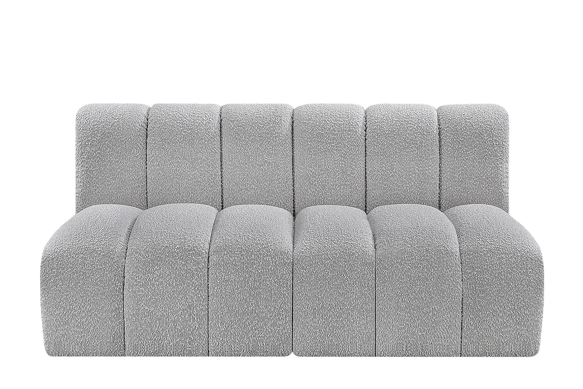 

        
Meridian Furniture ARC 102Grey-S2A Modular Sofa Gray Boucle 094308298054
