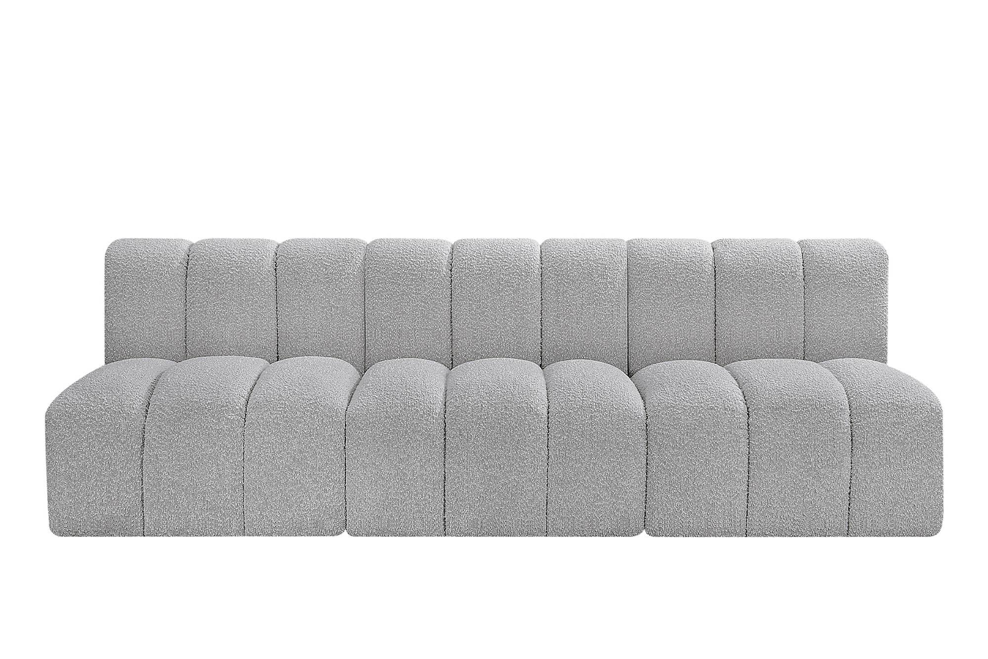 

        
Meridian Furniture ARC 102Grey-S3F Modular Sofa Gray Boucle 094308298122
