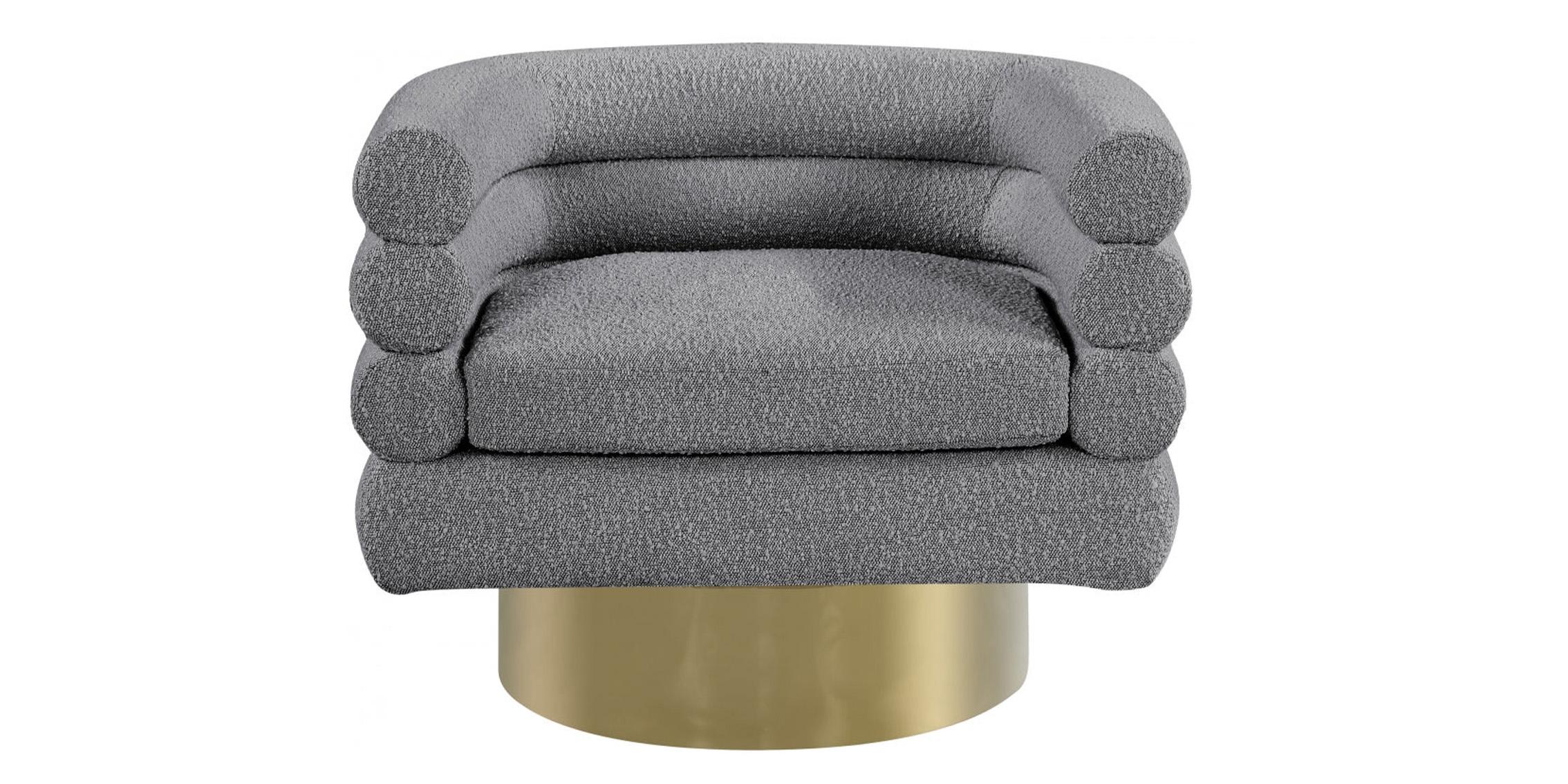 

    
544Grey-Set-2 Grey Boucle Fabric Accent Chair Set 2Pcs TESSA 544Grey Meridian Contemporary
