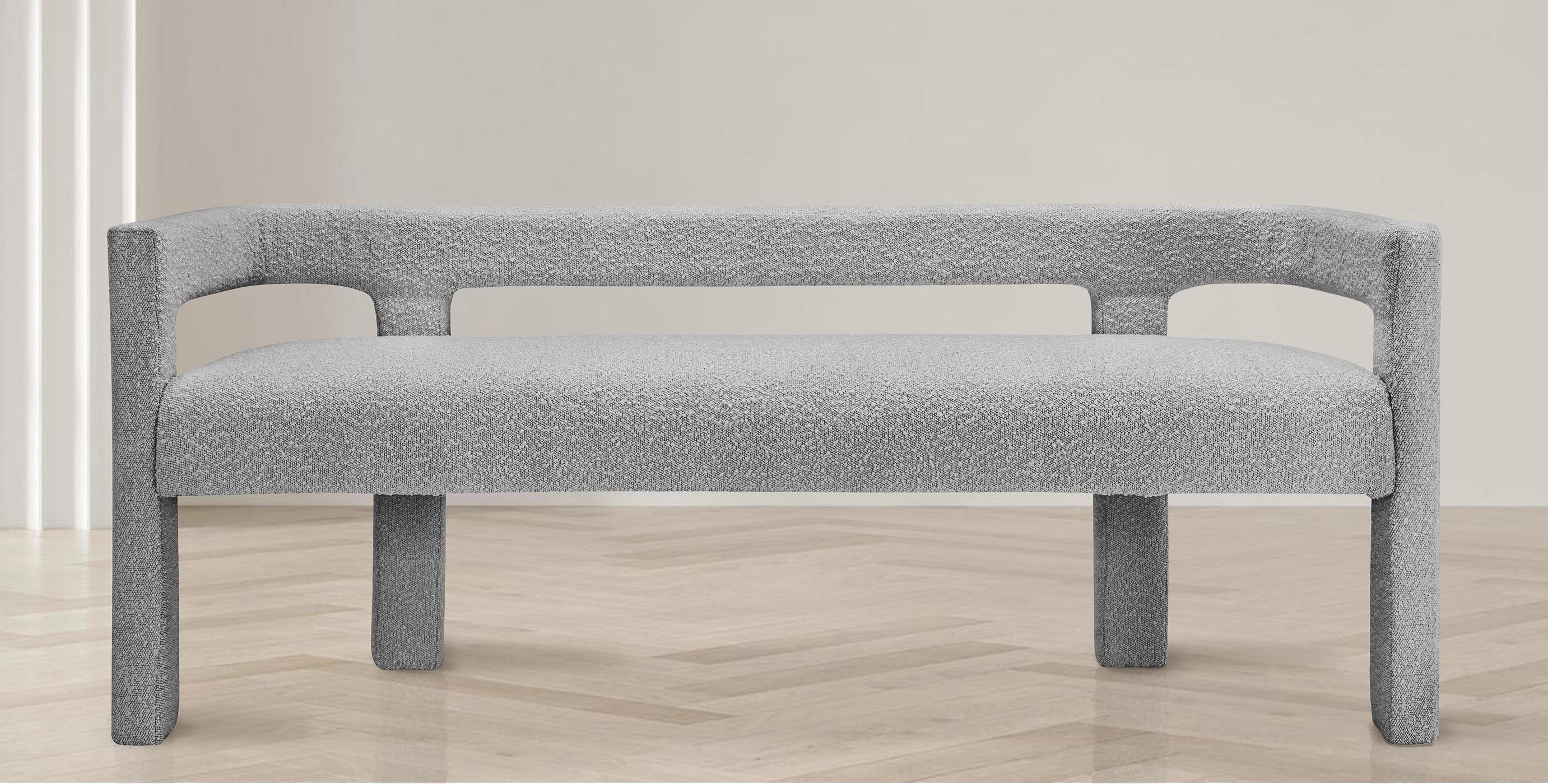 

    
Grey Boucle Fabric Bench ATHENA 865Grey Meridian Modern Contemporary
