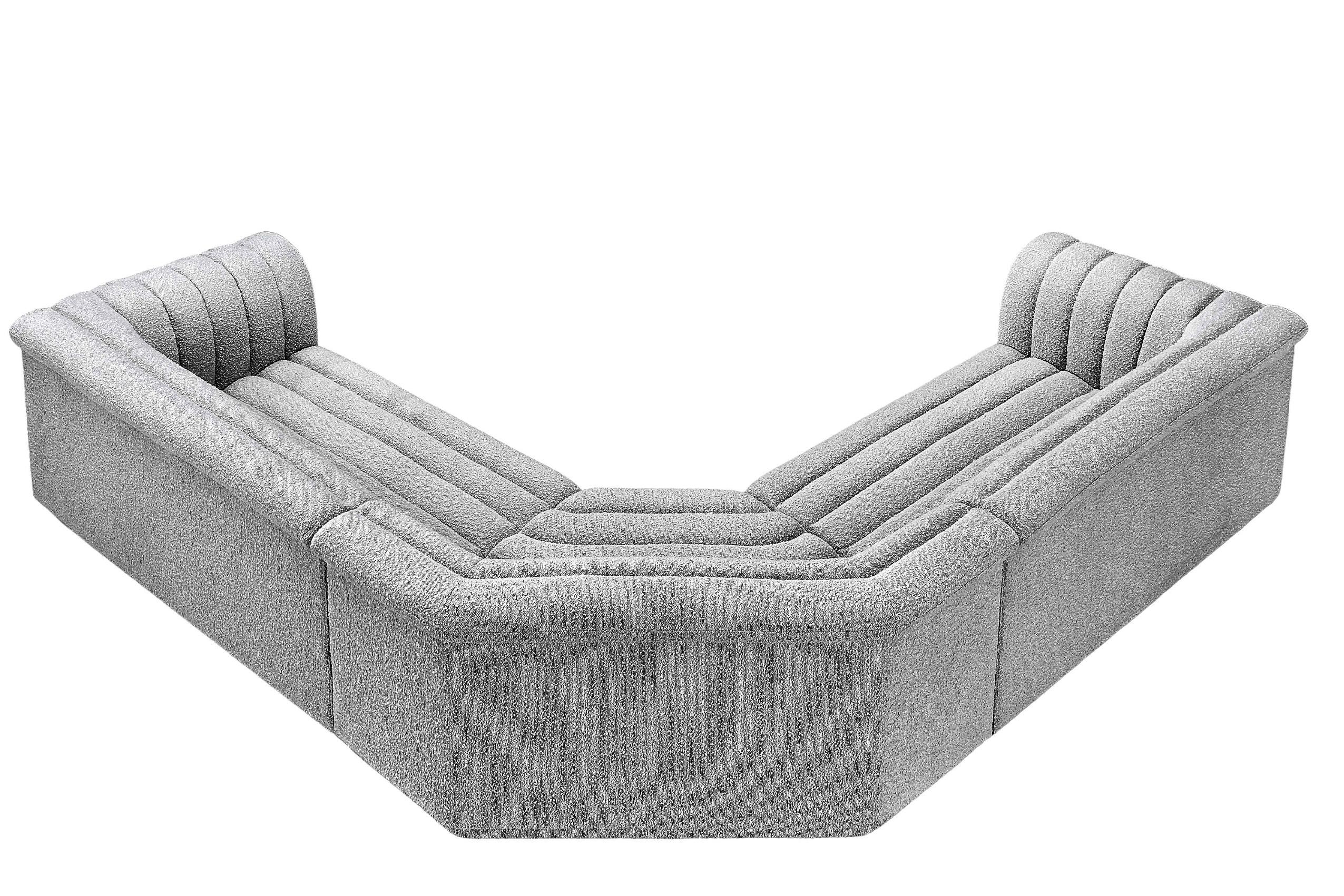 

    
193Grey-Sectional Meridian Furniture Modular Sectional
