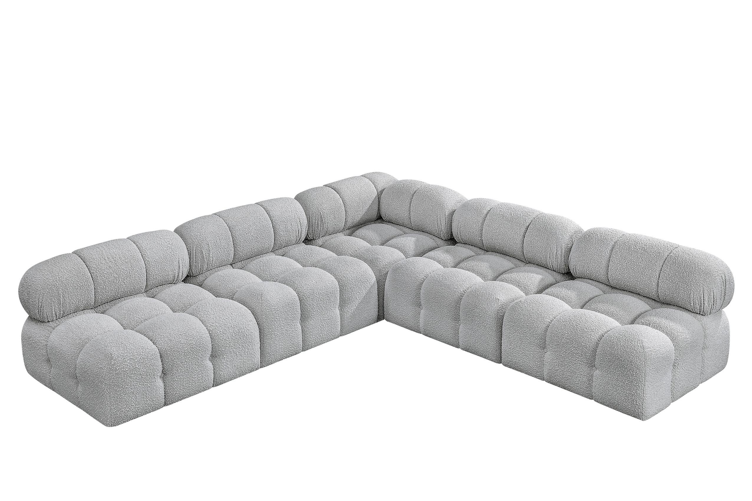 

        
Meridian Furniture AMES 611Grey-Sec5C Modular Sectional Gray Boucle 094308303116
