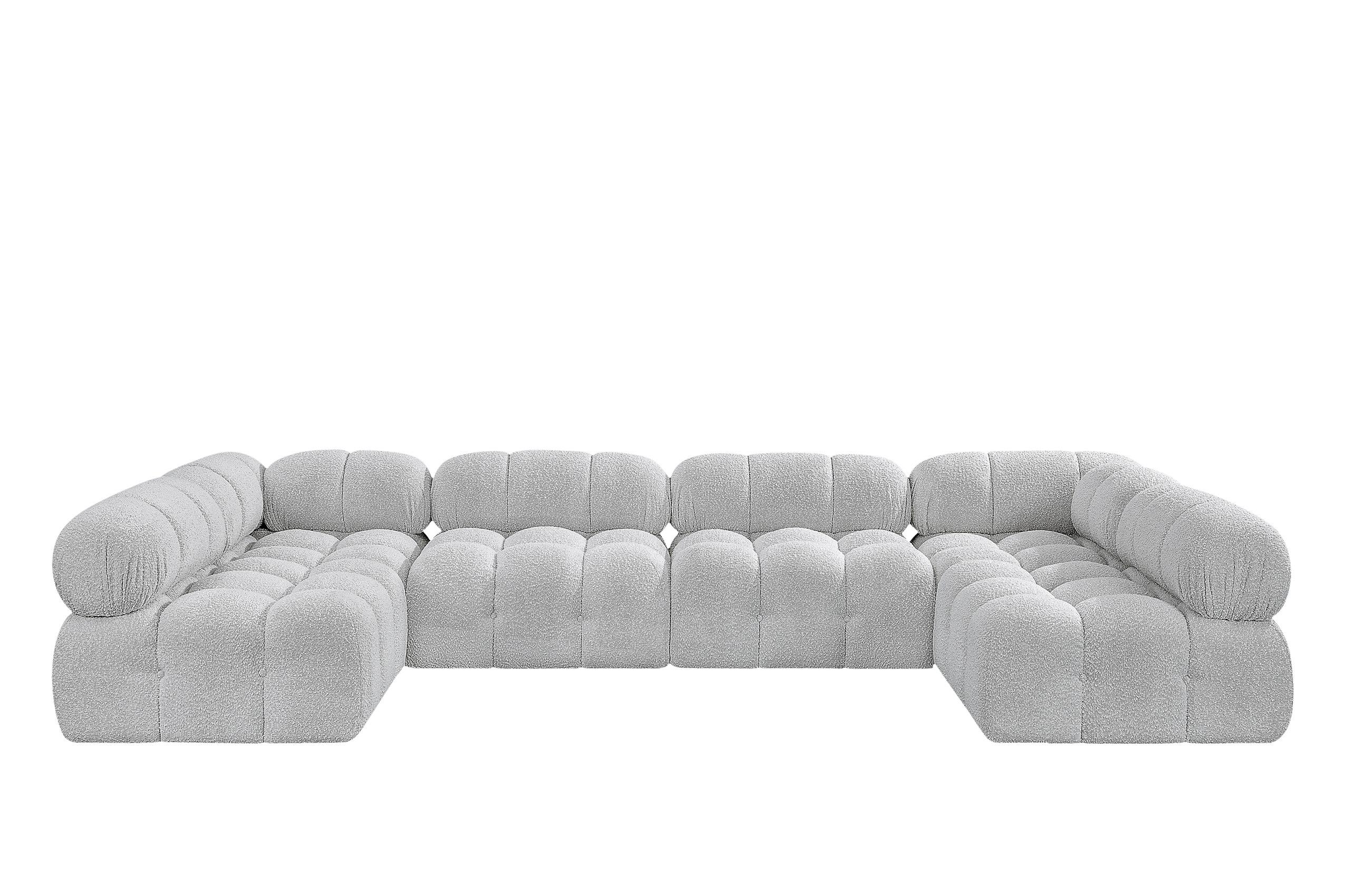 

        
Meridian Furniture AMES 611Grey-Sec6B Modular Sectional Gray Boucle 094308303260
