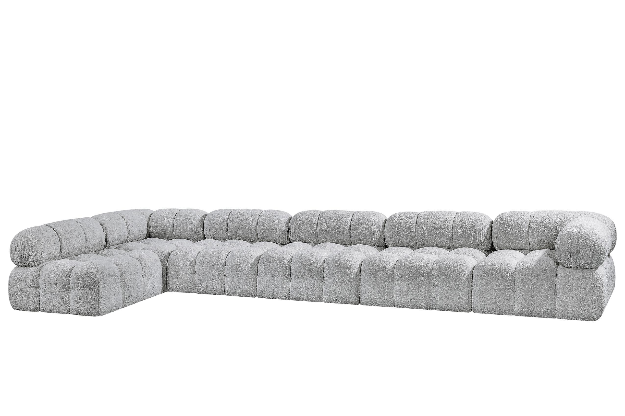 

        
Meridian Furniture AMES 611Grey-Sec6E Modular Sectional Gray Boucle 094308303413
