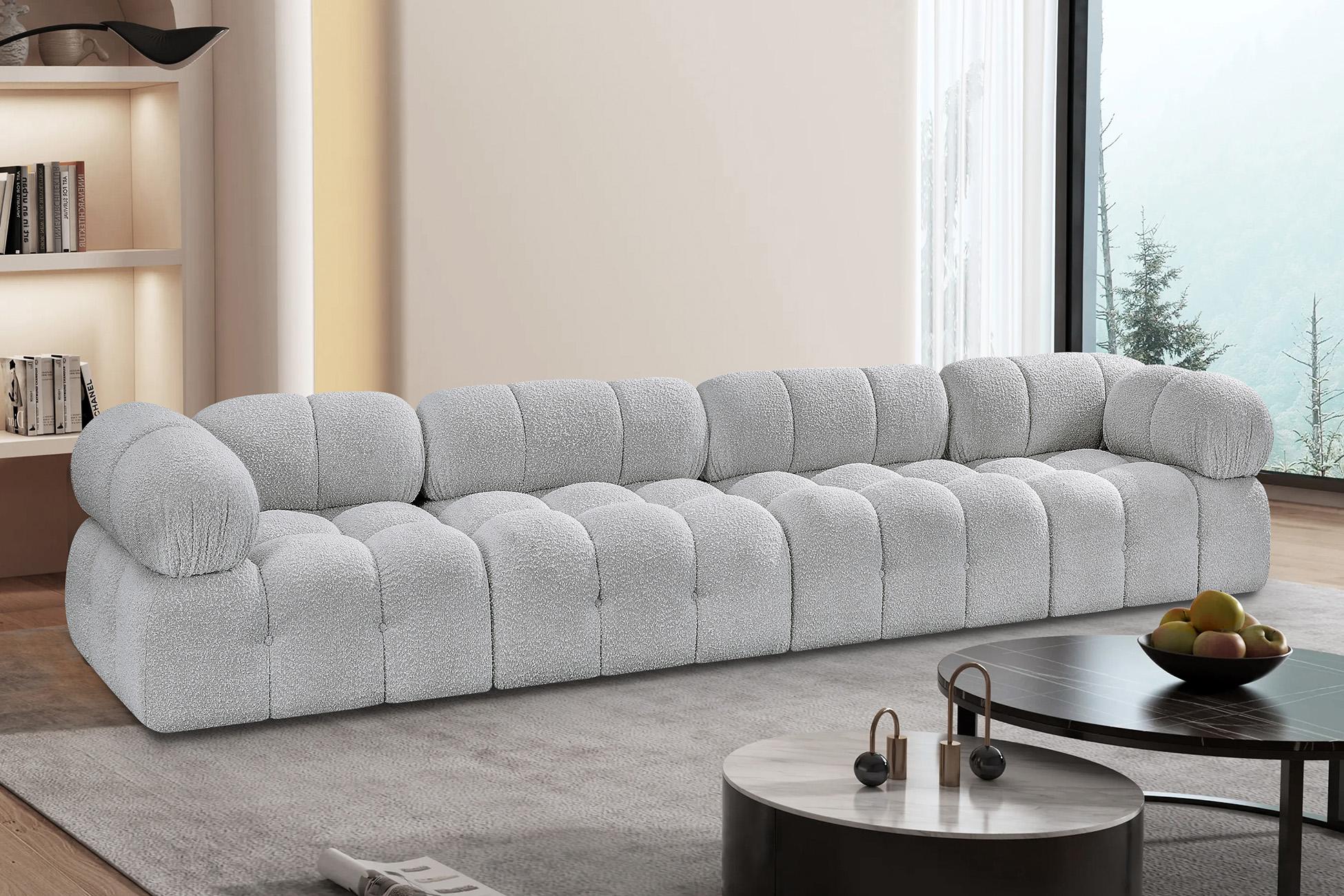 

    
Grey Boucle Modular Sofa AMES 611Grey-S136A Meridian Modern Contemporary
