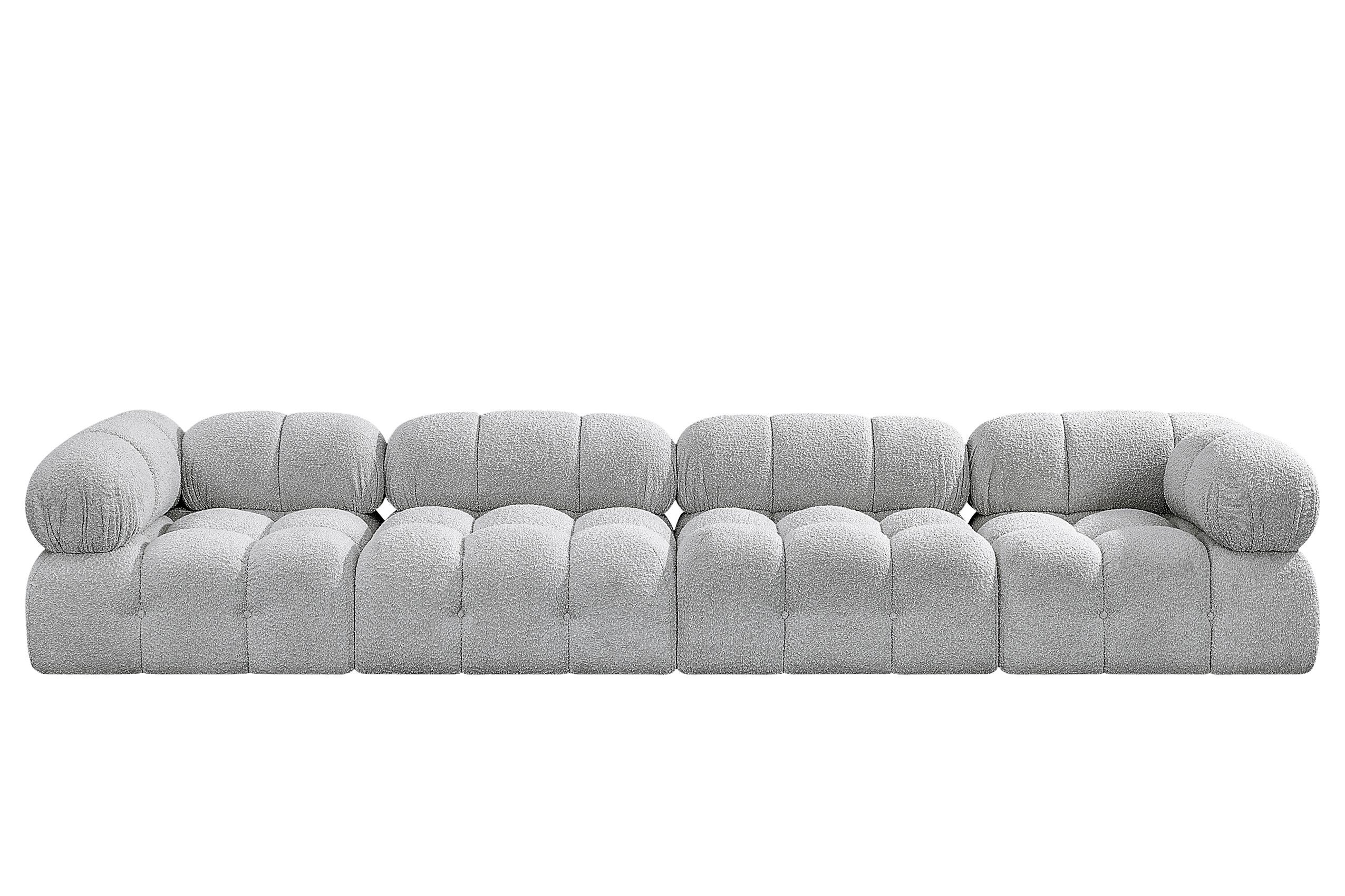 

        
Meridian Furniture AMES 611Grey-S136A Modular Sofa Gray Boucle 094308302911
