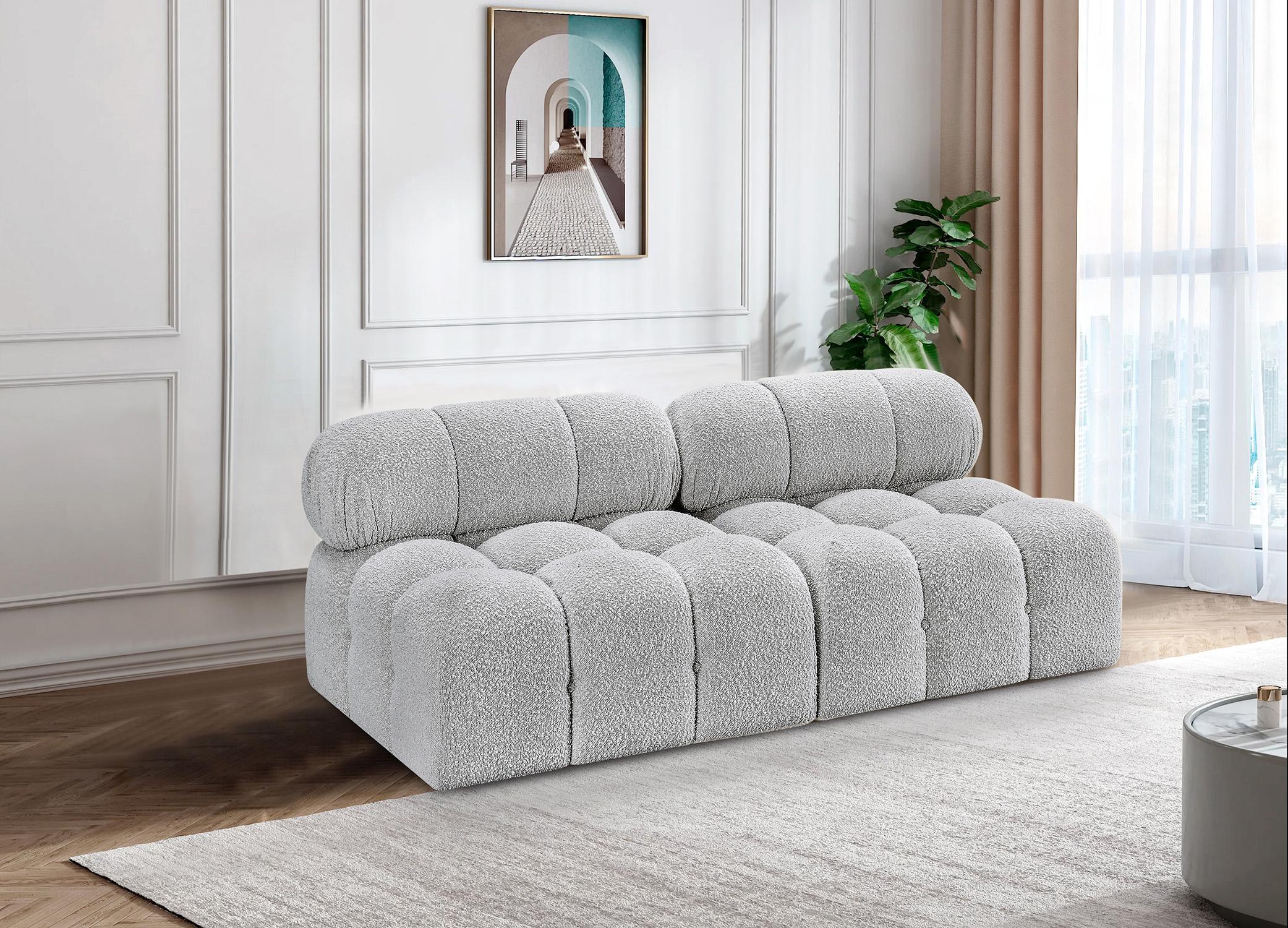 Contemporary, Modern Modular Sofa AMES 611Grey-S68B 611Grey-S68B in Gray 