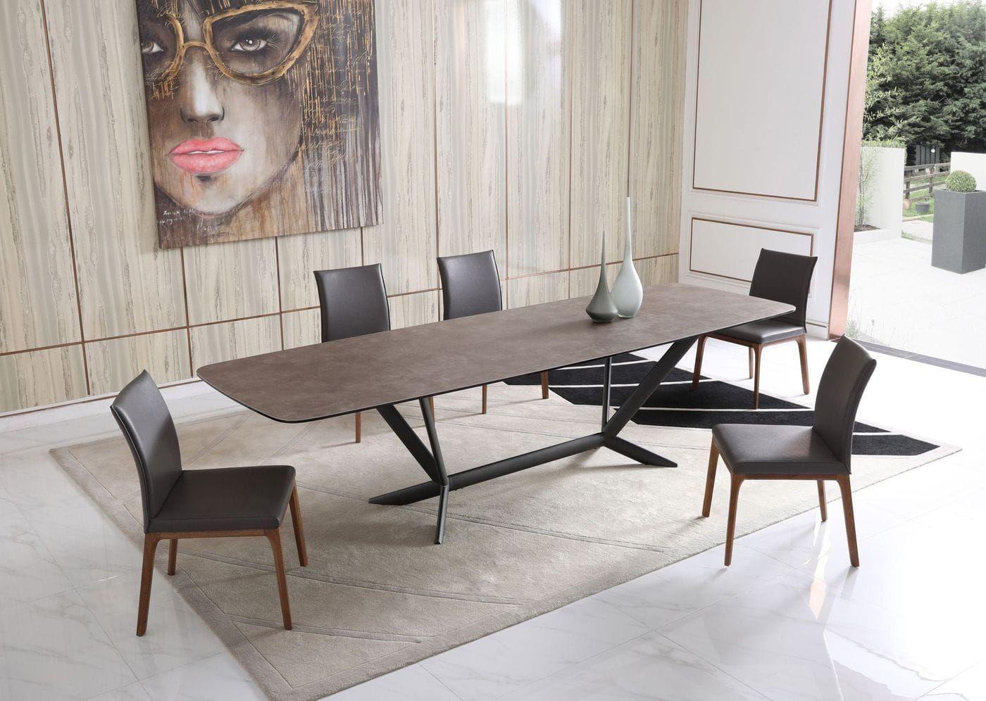 

    
VGVCT1860-DT Grey Ceramic Dining Table by VIG Modrest Herzog
